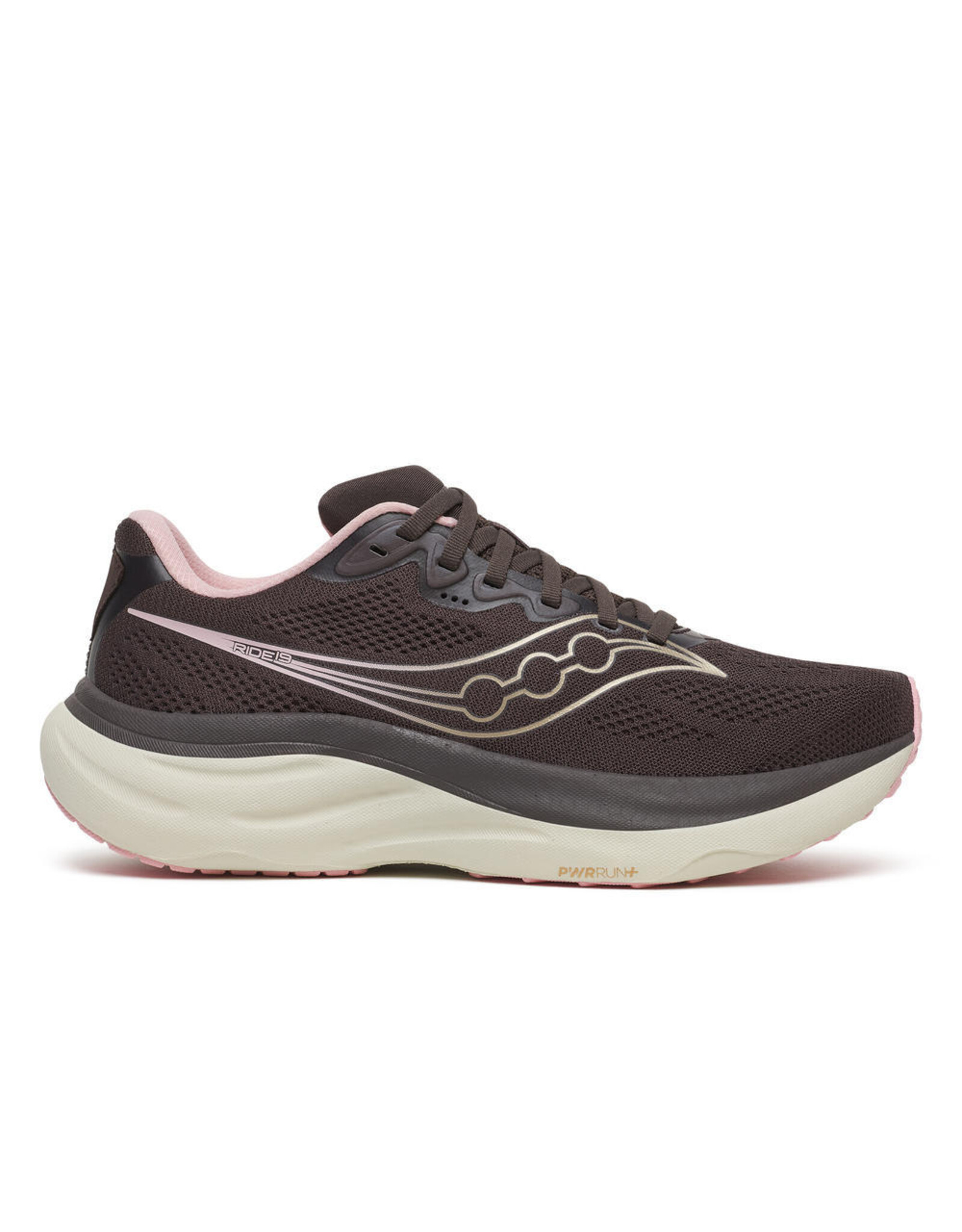 Saucony RIDE 19-Dames-TORTE/EGGSHELL