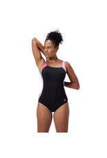 Speedo LUNA LUSTRE PRINTED 1P BLA/PUR