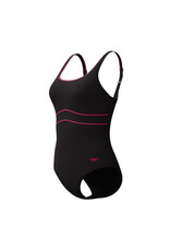 Speedo SOLID CONTOUR ECLIPSE 1P BLA/PIN