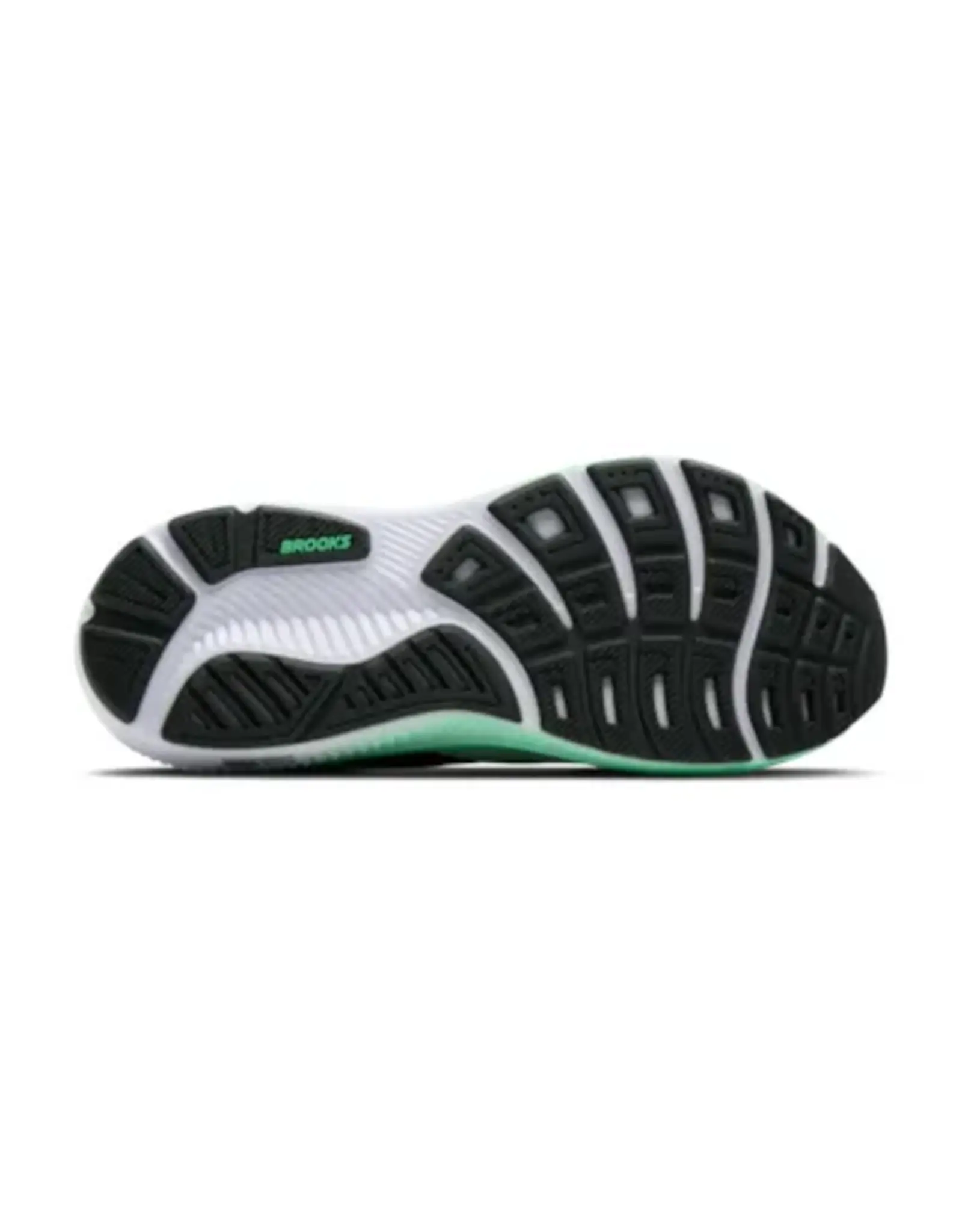 Brooks Ghost 18-Heren-White/Spring Bud/Spruce
