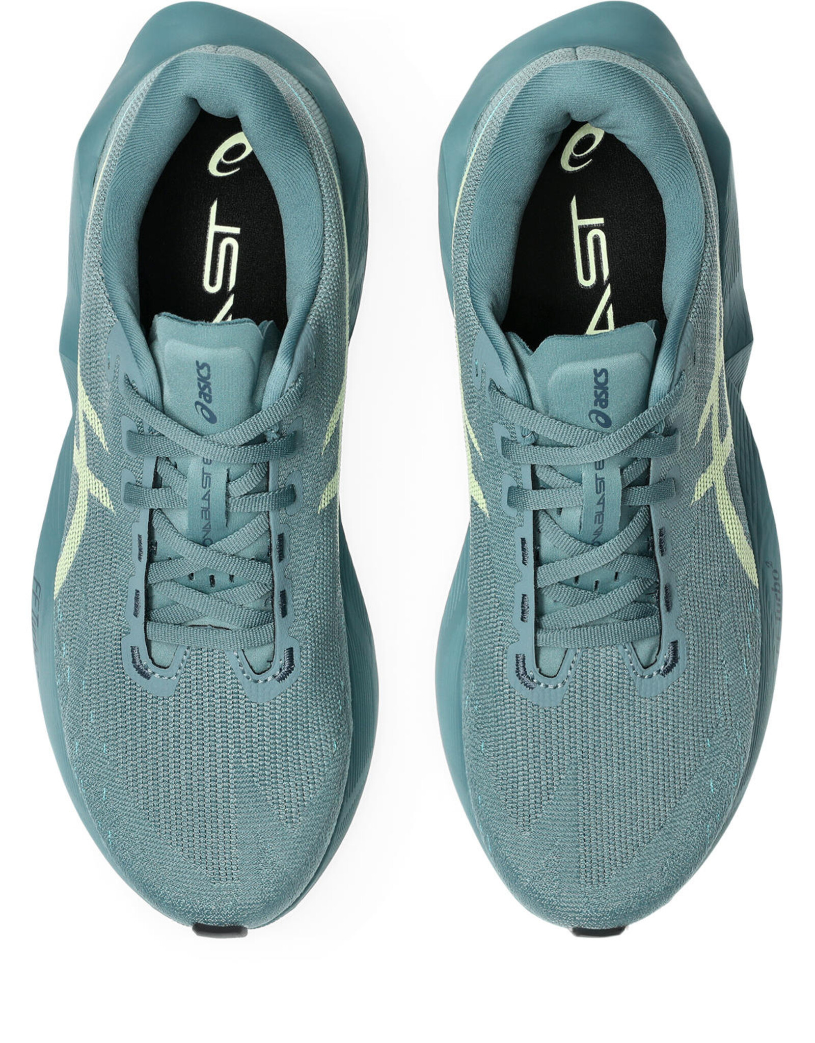 Asics NOVABLAST 6-Heren-FOGGY TEAL/ILLUMINATE YELLOW