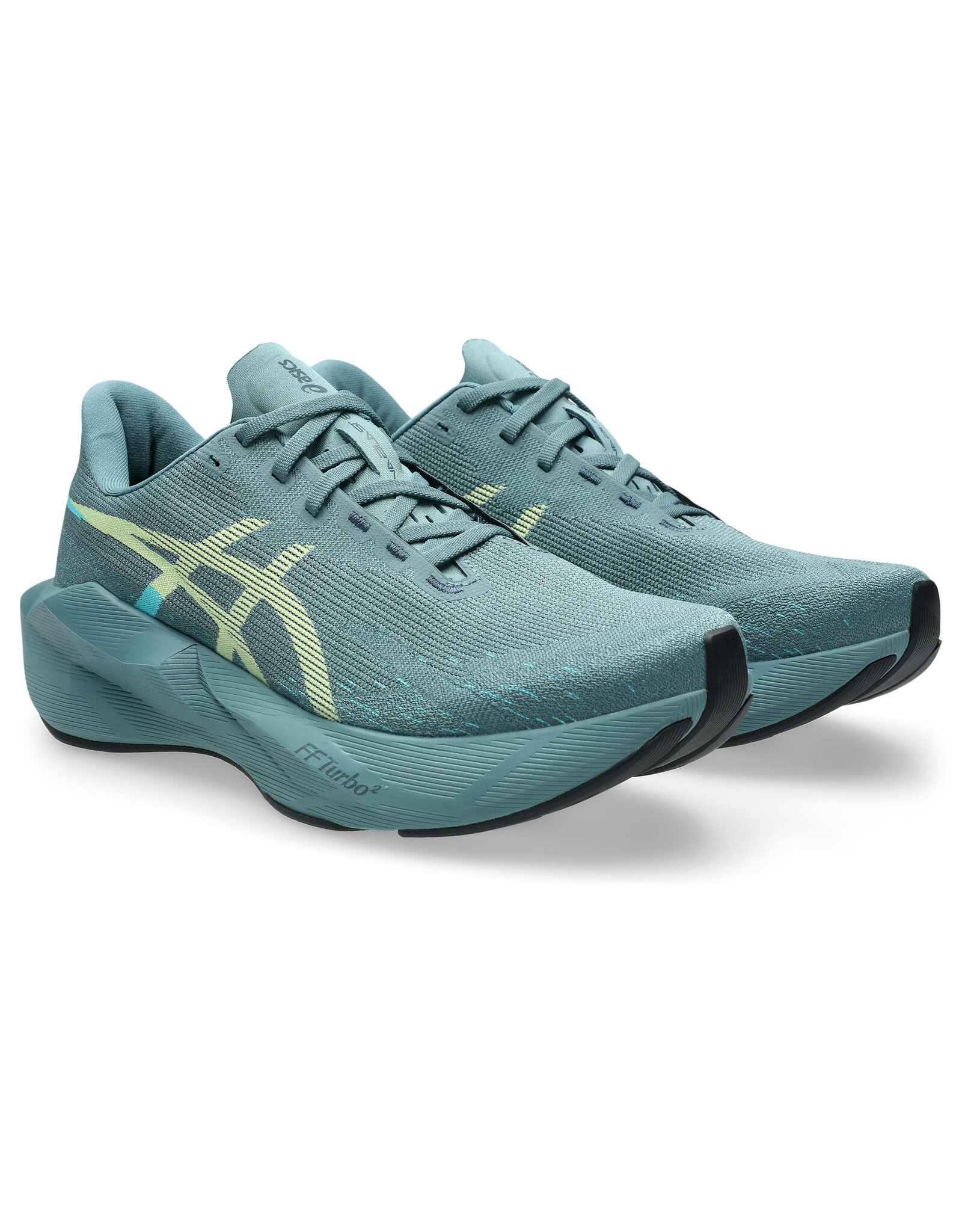 Asics NOVABLAST 6-Heren-FOGGY TEAL/ILLUMINATE YELLOW