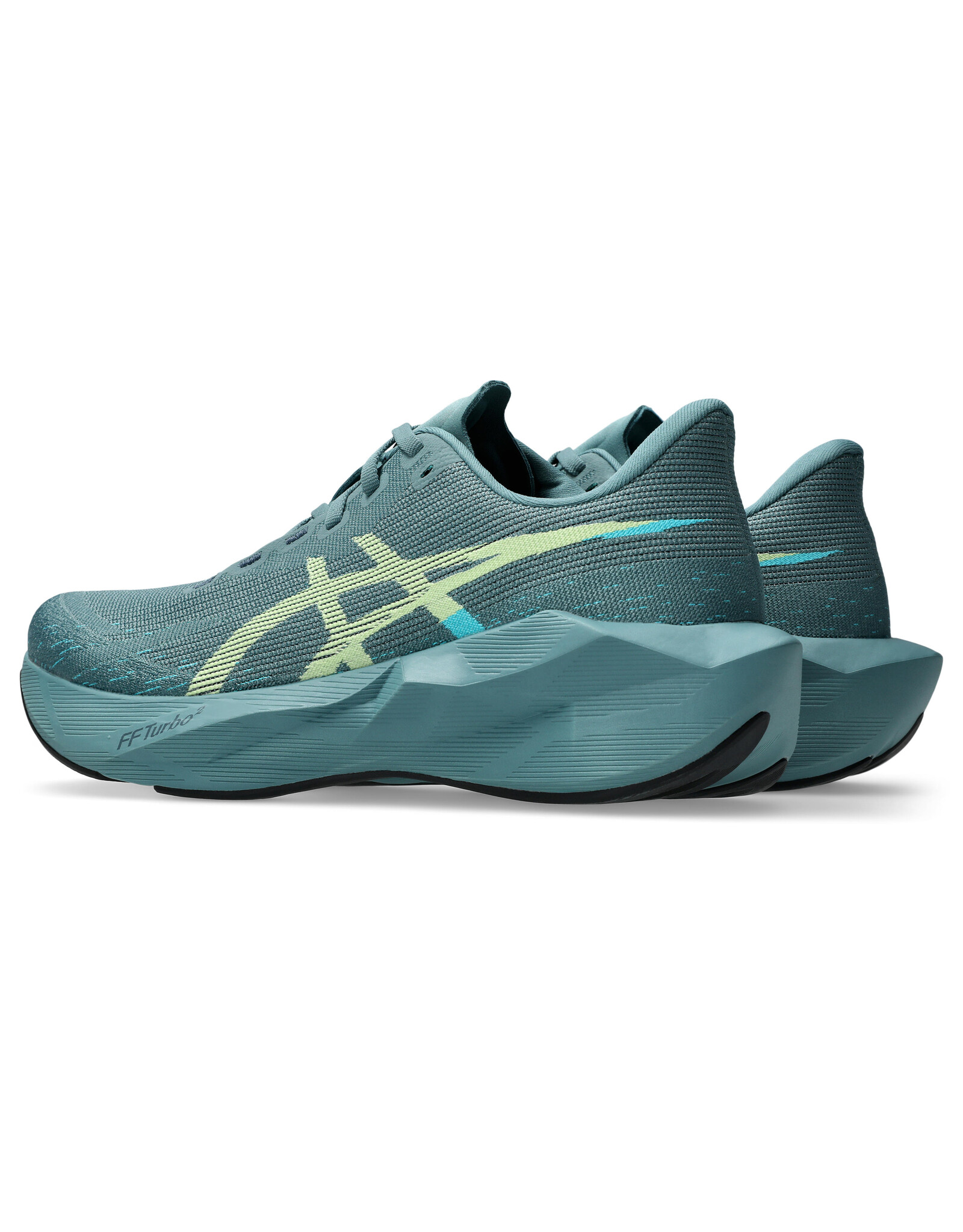 Asics NOVABLAST 6-Heren-FOGGY TEAL/ILLUMINATE YELLOW