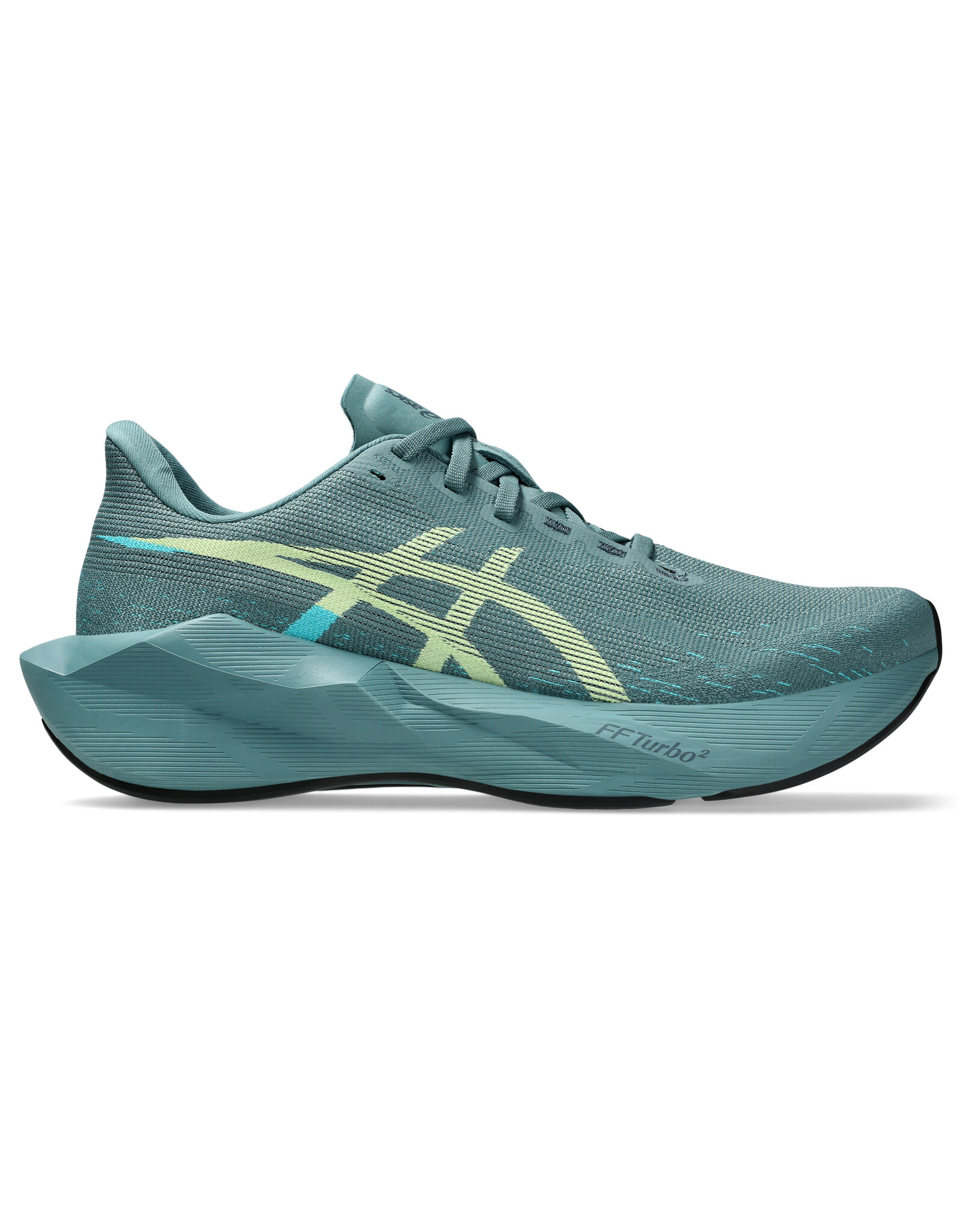 Asics NOVABLAST 6-Heren-FOGGY TEAL/ILLUMINATE YELLOW