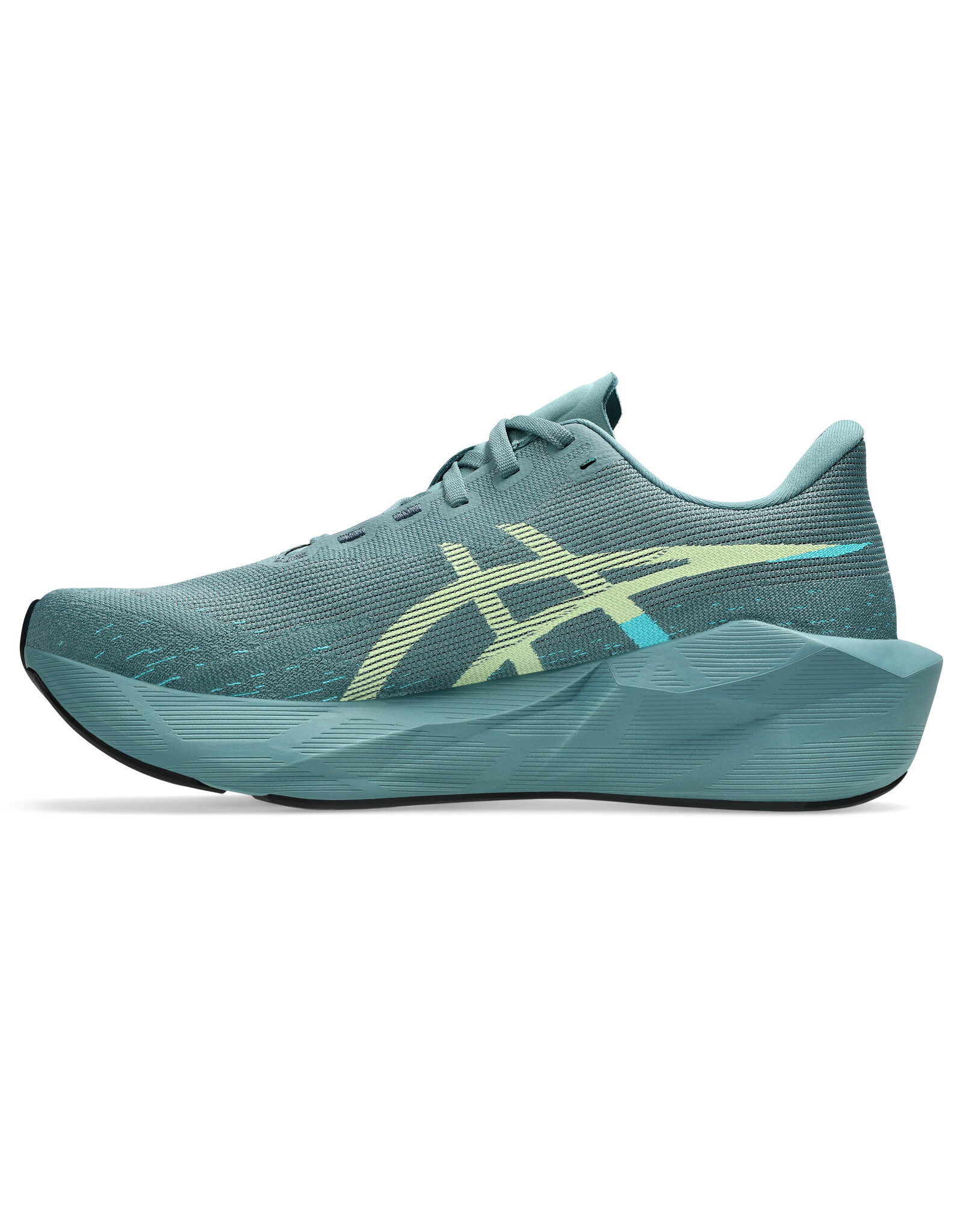 Asics NOVABLAST 6-Heren-FOGGY TEAL/ILLUMINATE YELLOW