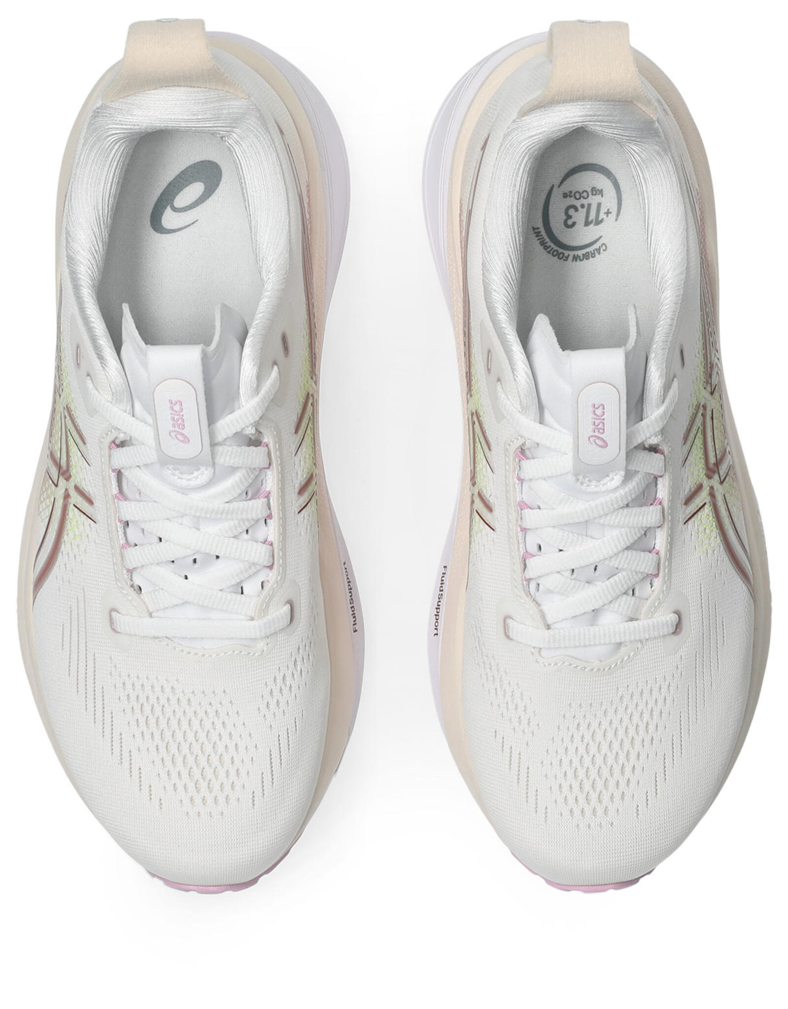 Asics GEL-KAYANO 33-Dames-WHITE/HAZY LILAC
