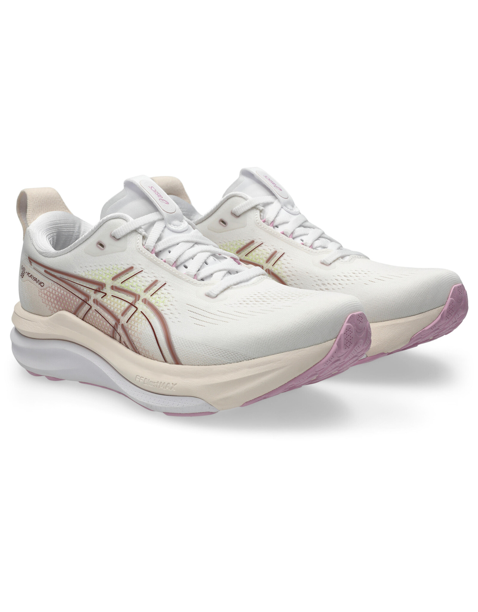Asics GEL-KAYANO 33-Dames-WHITE/HAZY LILAC