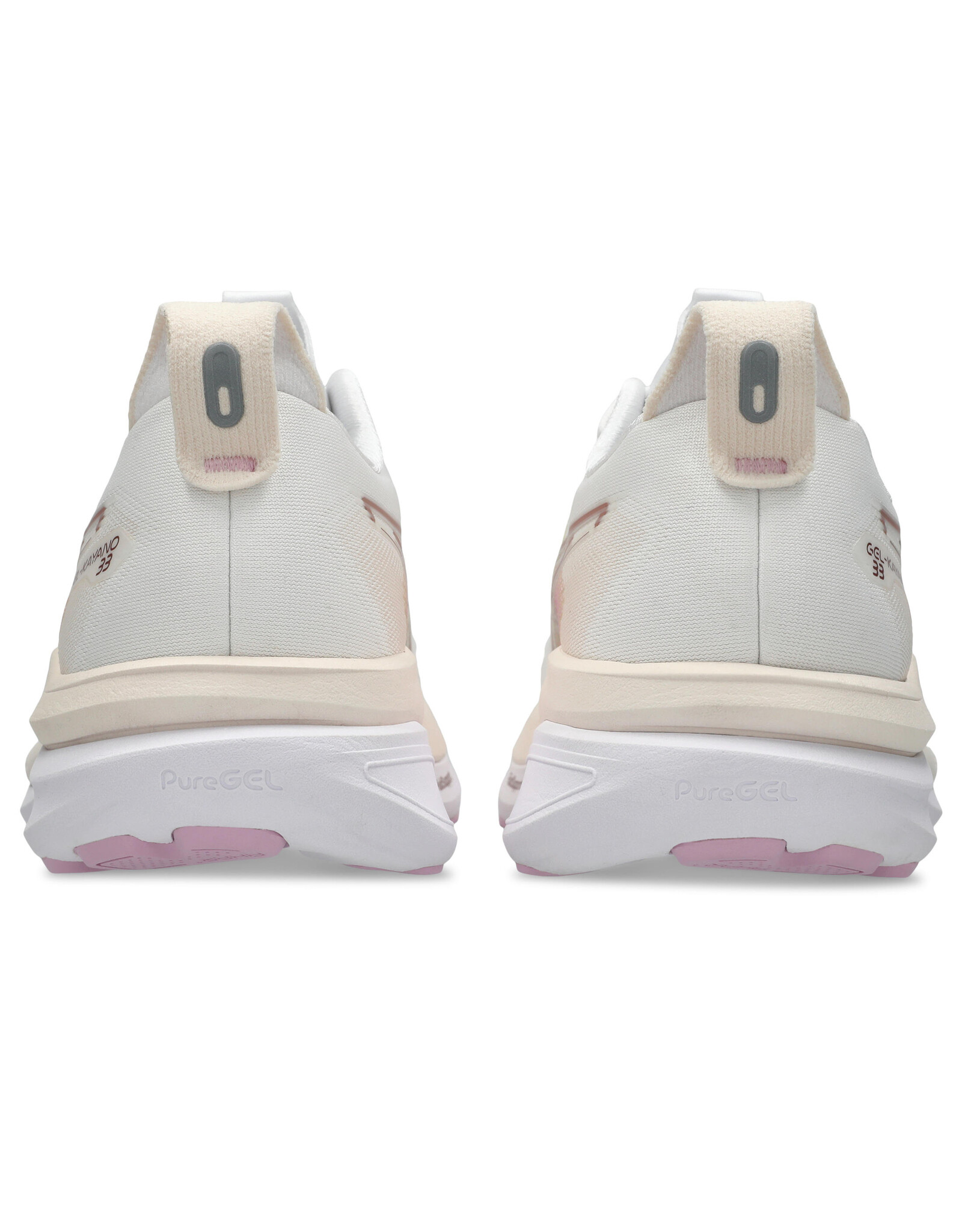 Asics GEL-KAYANO 33-Dames-WHITE/HAZY LILAC