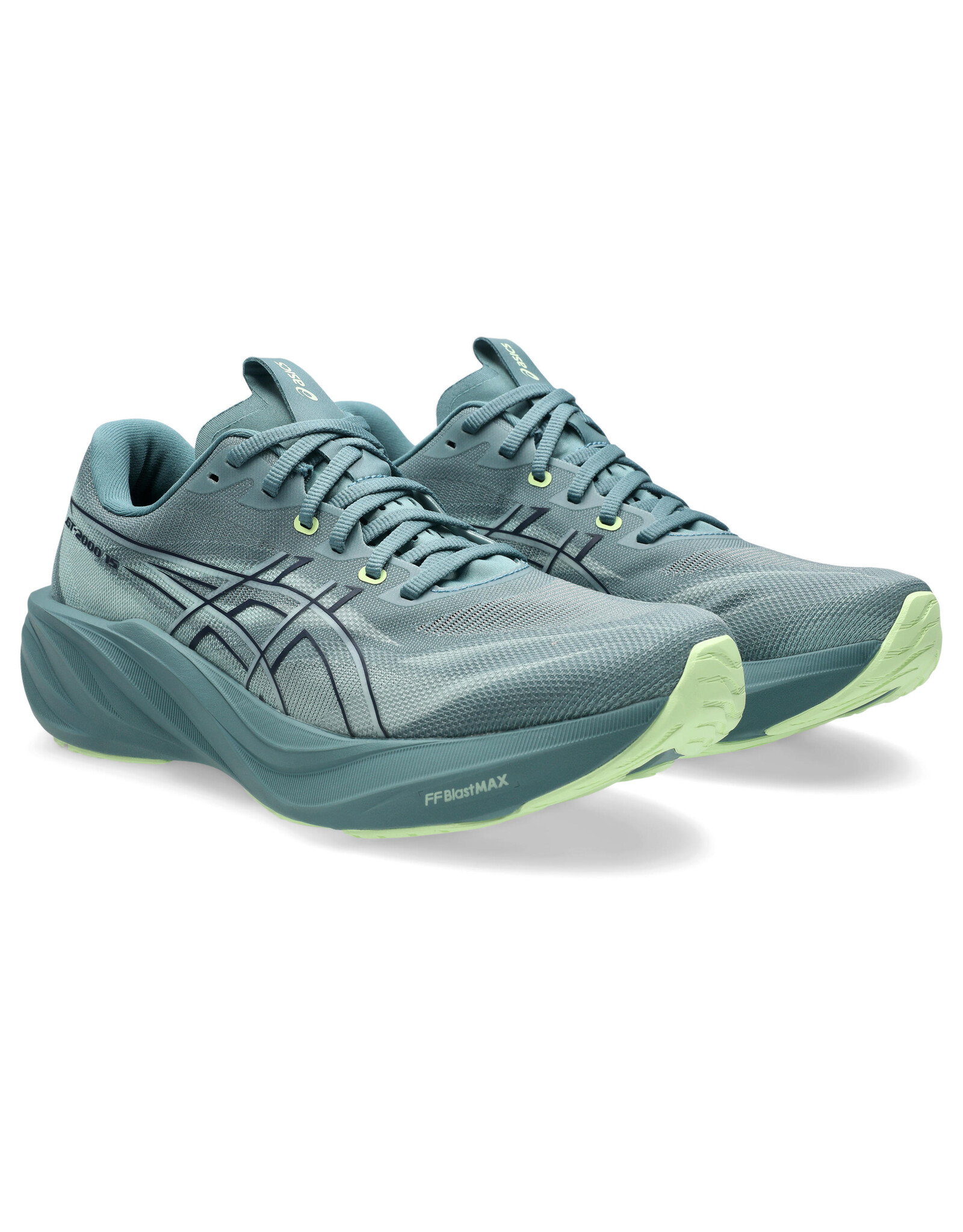Asics GT-2000 15-Heren-FOGGY TEAL/ILLUMINATE YELLOW