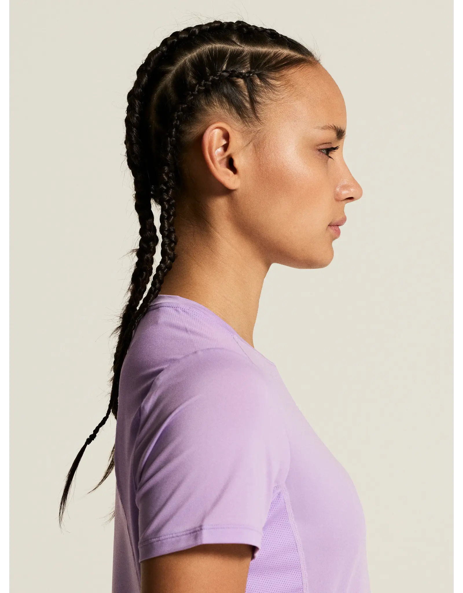 Craft ADV ESSENCE SS TEE 2 W-LILAC