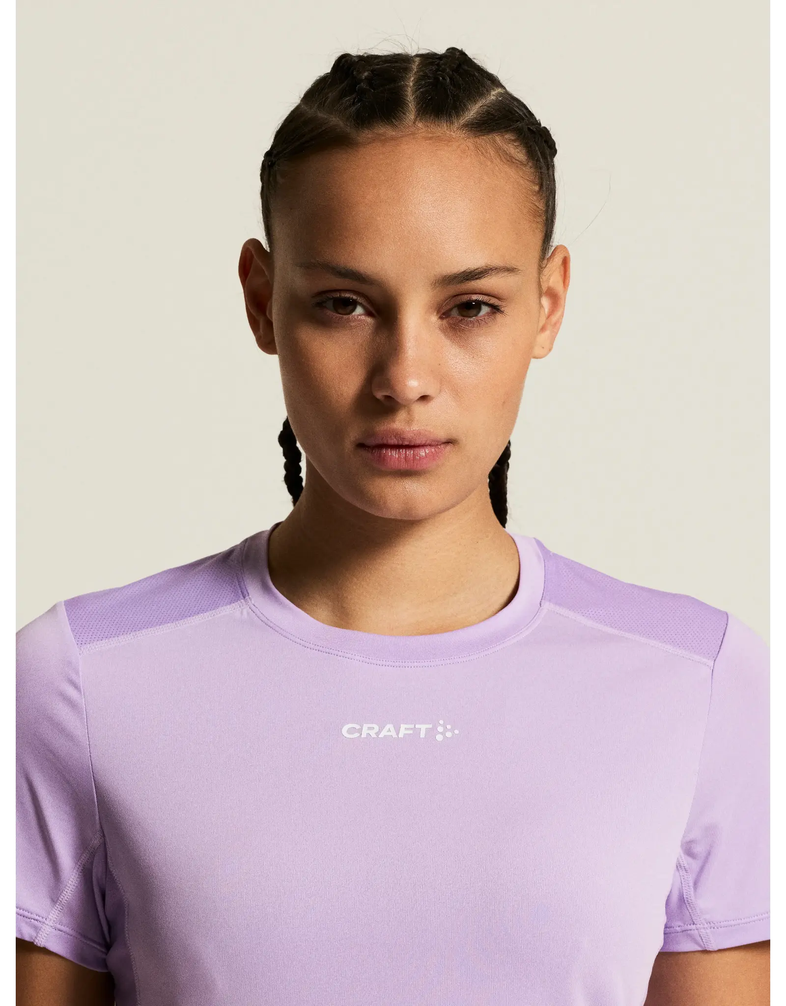 Craft ADV ESSENCE SS TEE 2 W-LILAC