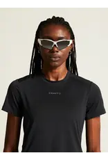 Craft ADV ESSENCE SS TEE 2 W-Dames-BLACK