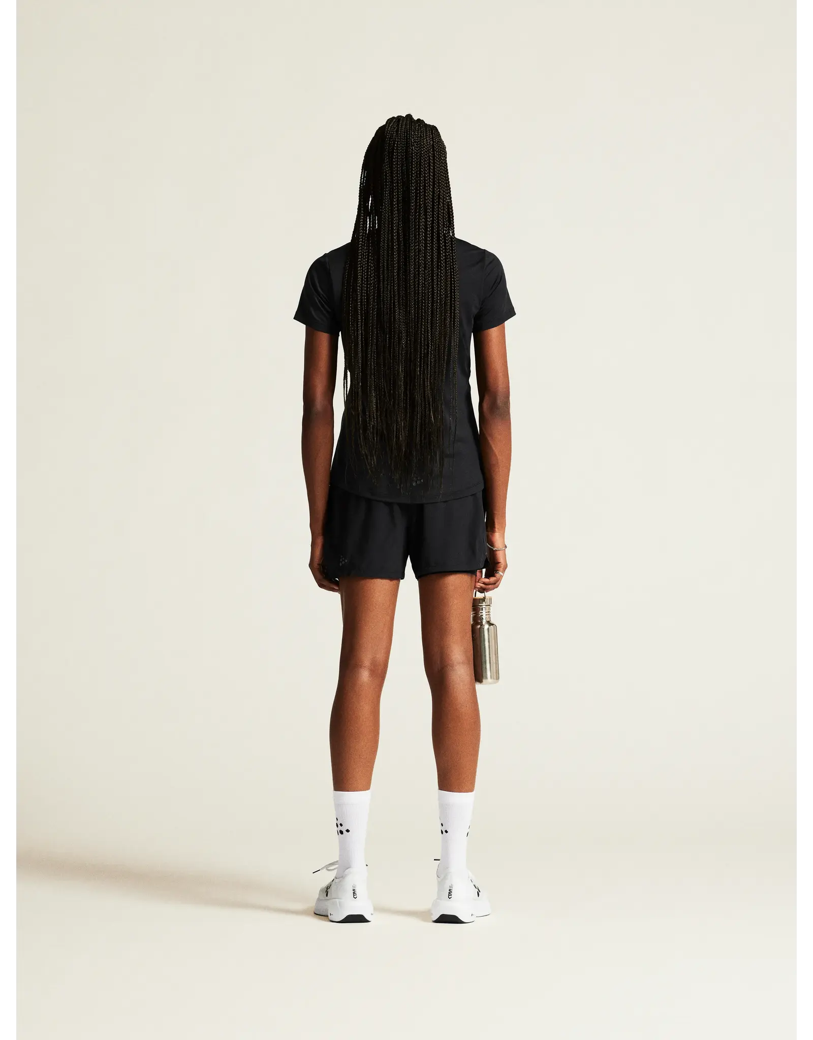 Craft ADV ESSENCE SS TEE 2 W-Dames-BLACK