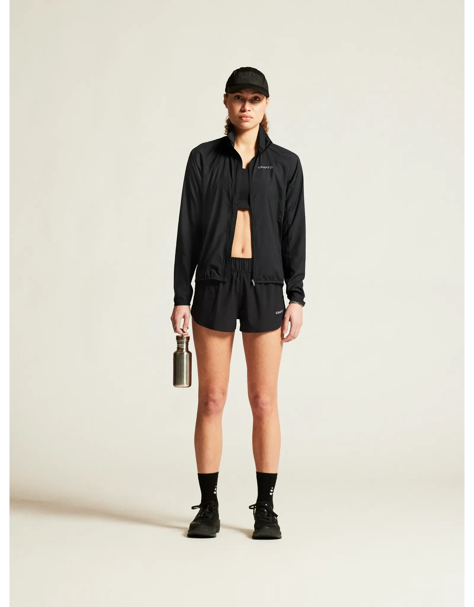 Craft CORE ESSENCE WIND JACKET W-Dames-BLACK