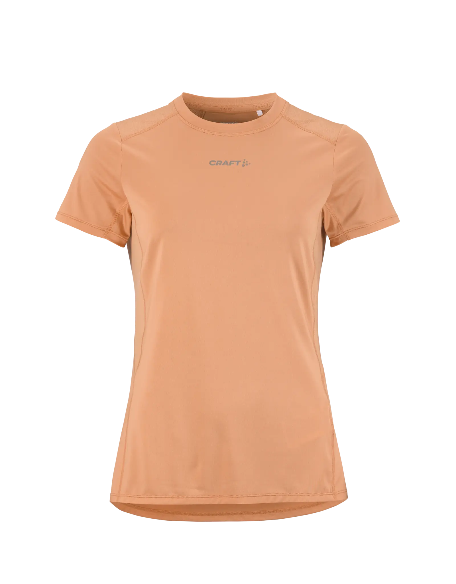 Craft ADV ESSENCE SS TEE 2 W-Dames-LIGHT SYRUP