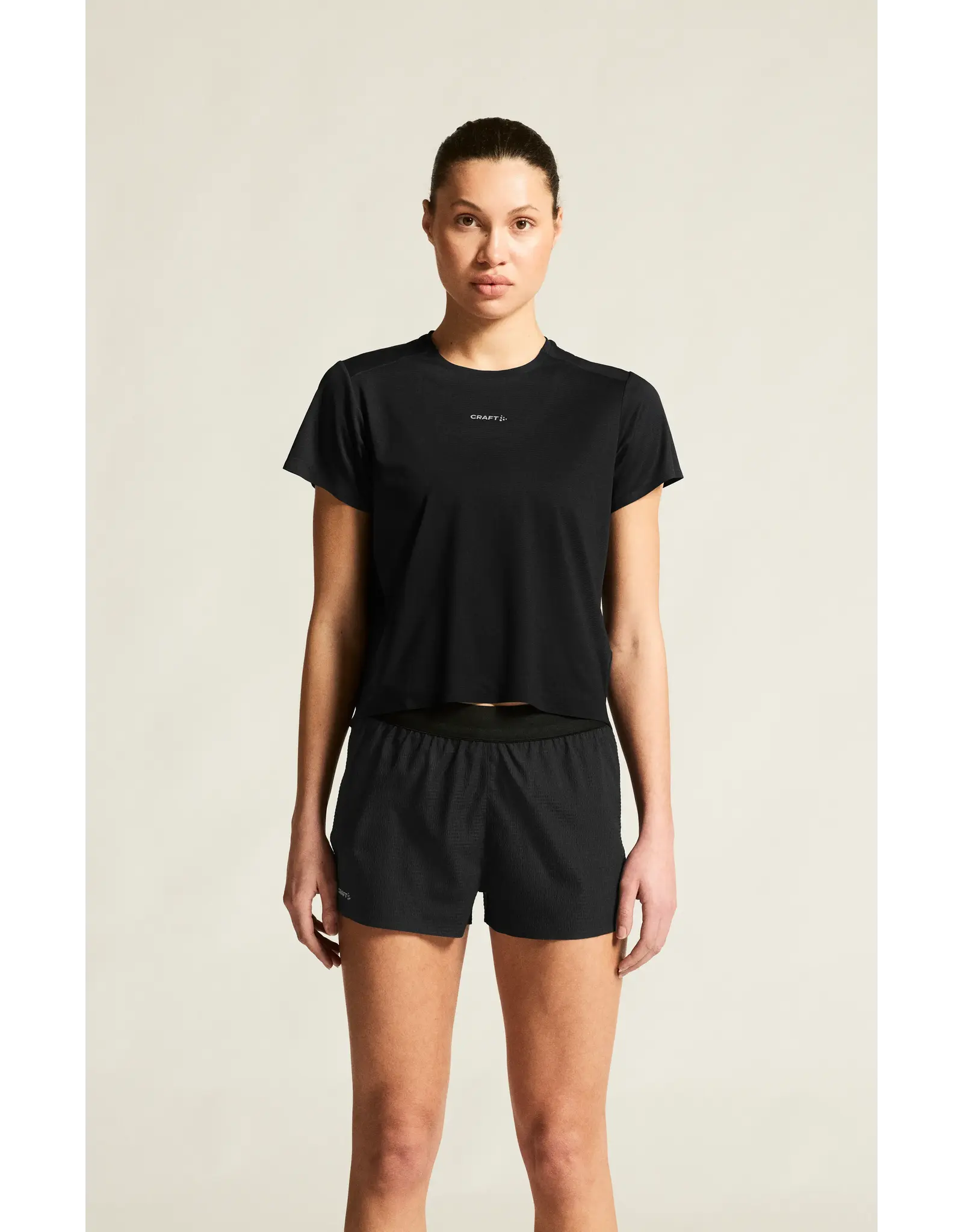 Craft HYPERVENT TEE W-Dames-BLACK