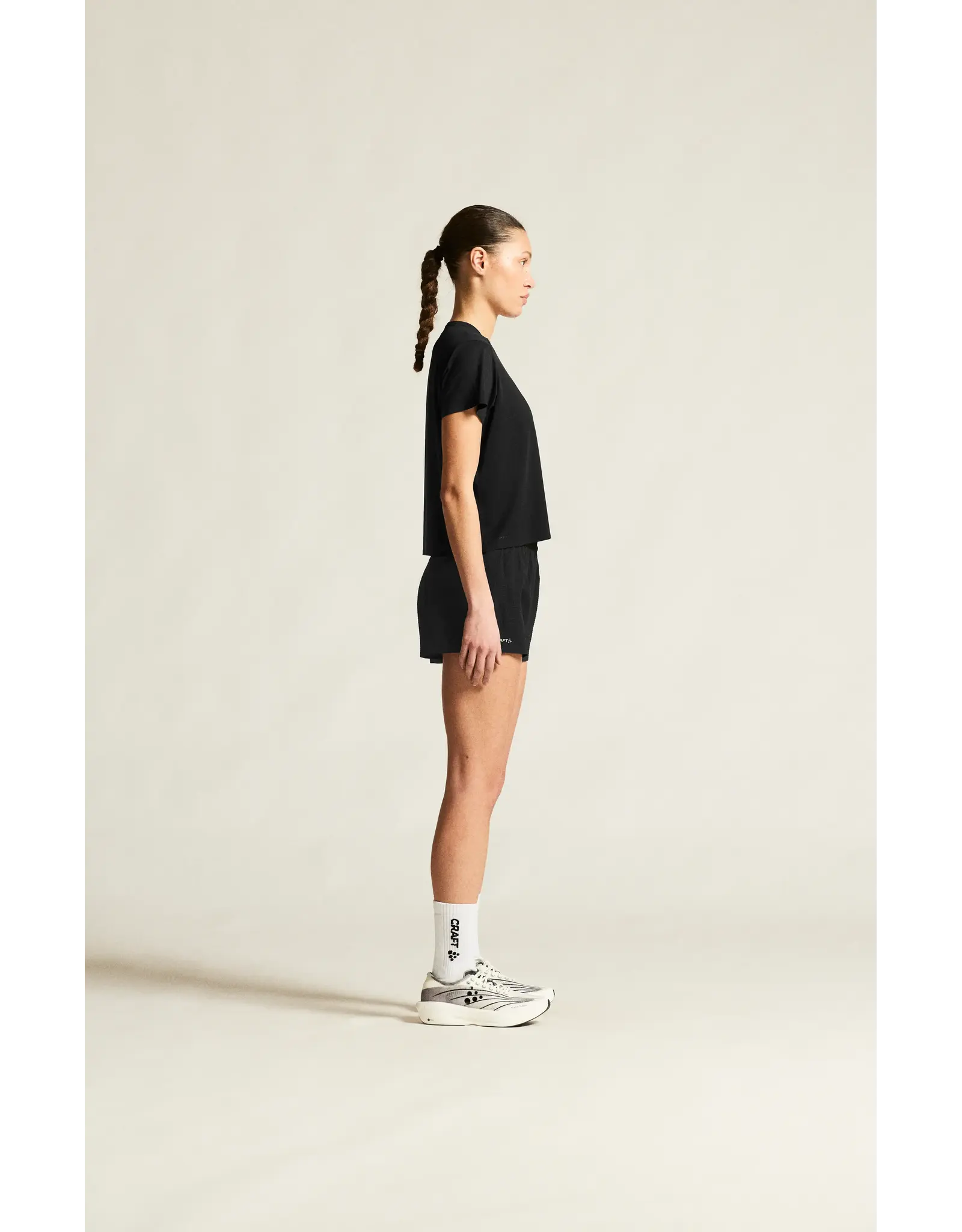 Craft HYPERVENT TEE W-Dames-BLACK