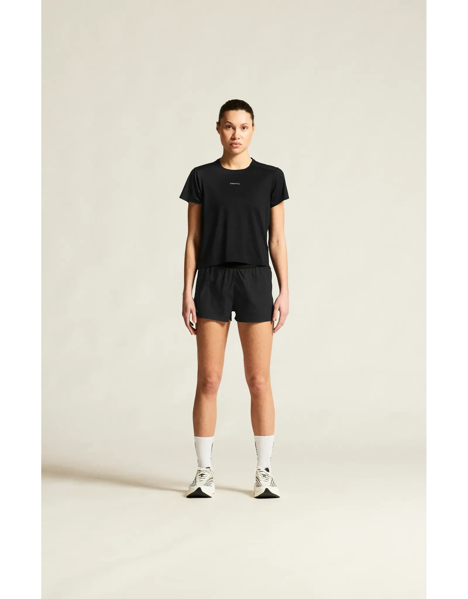 Craft HYPERVENT TEE W-Dames-BLACK