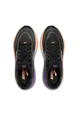 Brooks Ghost 18-Dames-Black/Mulled Grape/Peach