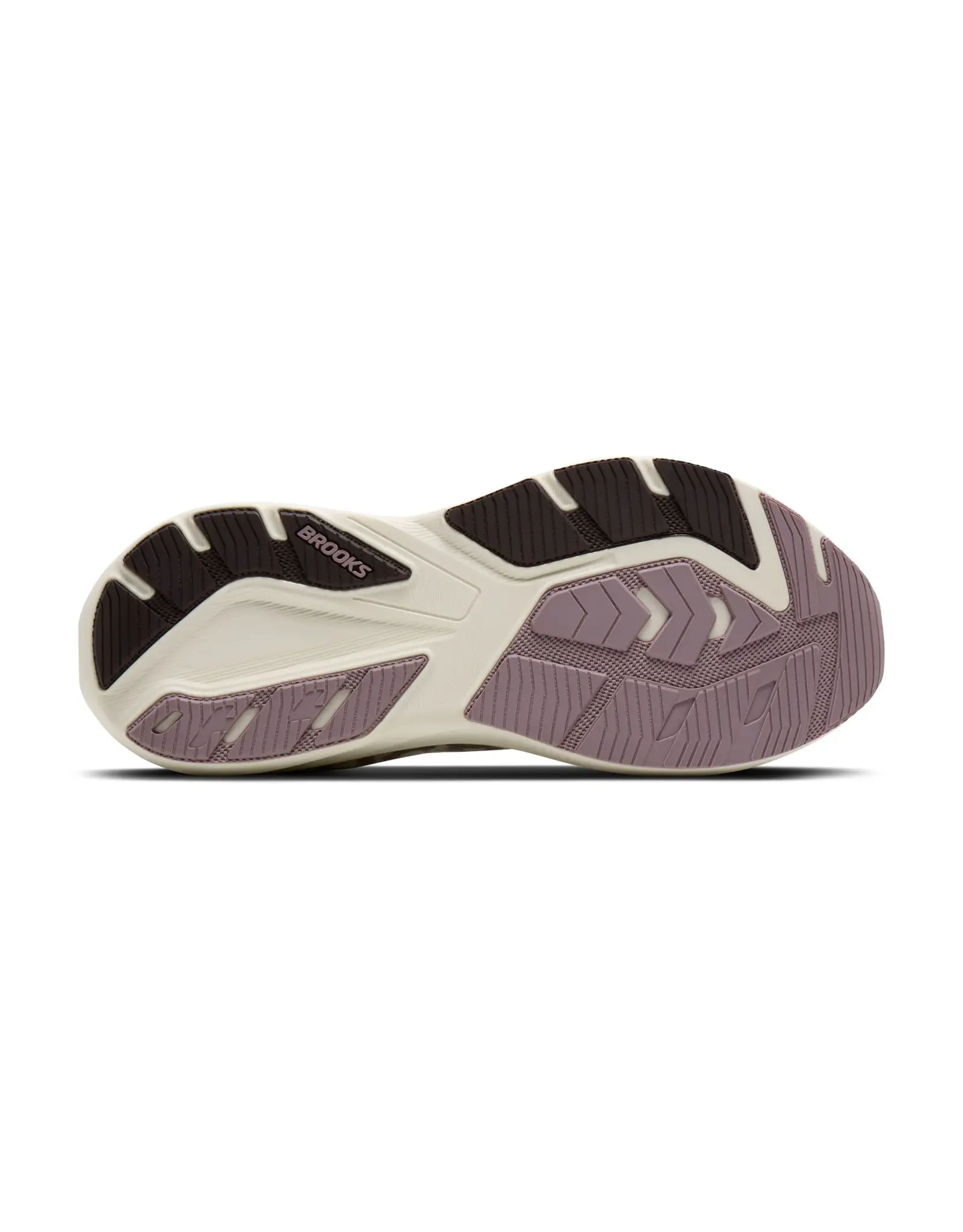 Brooks Ghost Amp-Dames-Arctic Wolf/Dove/Pink