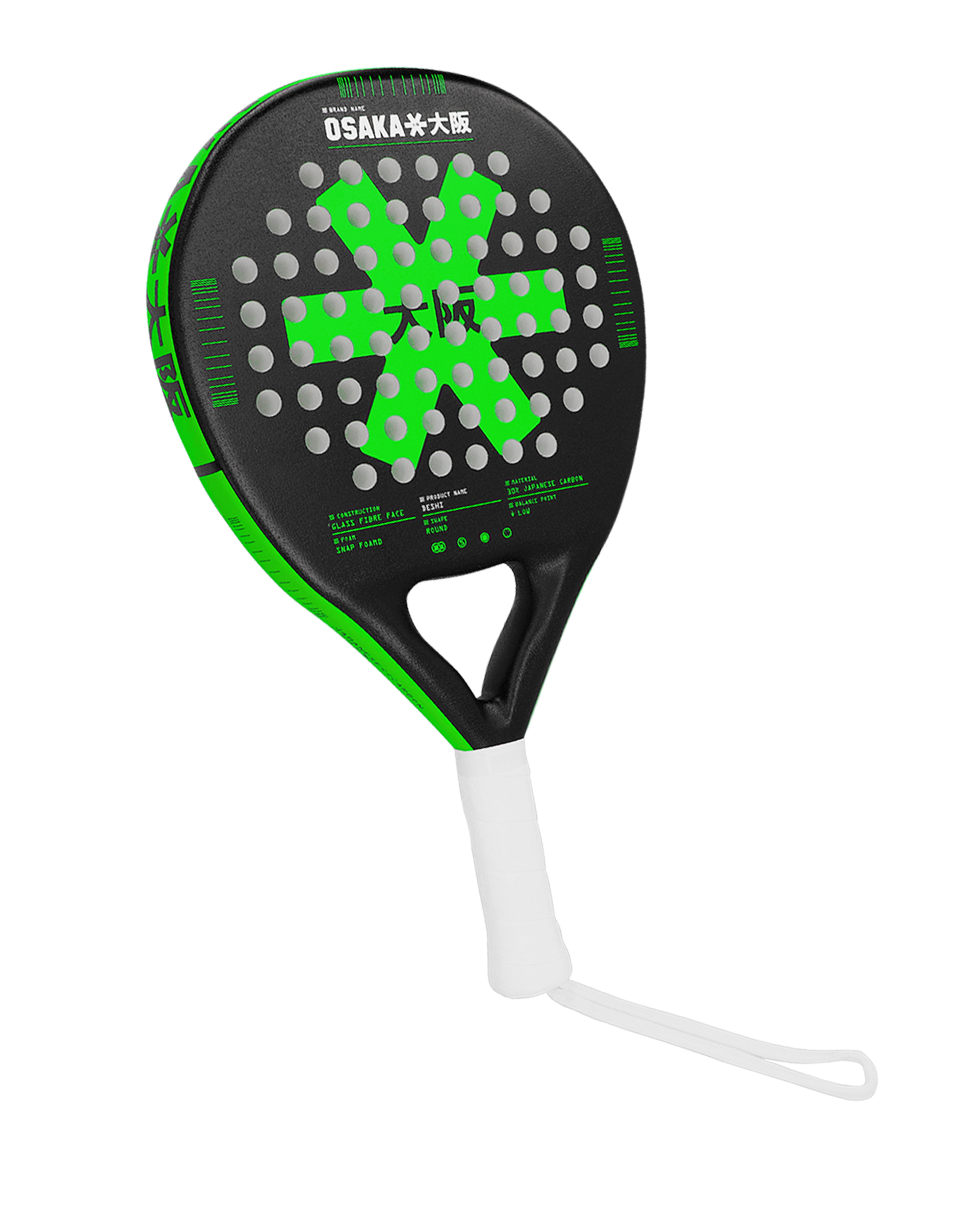 Osaka DESHI RACKET-ICONIC BLACK