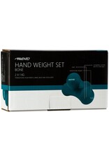 Avento Handgewicht Set • Bone - 2x 1 kg •