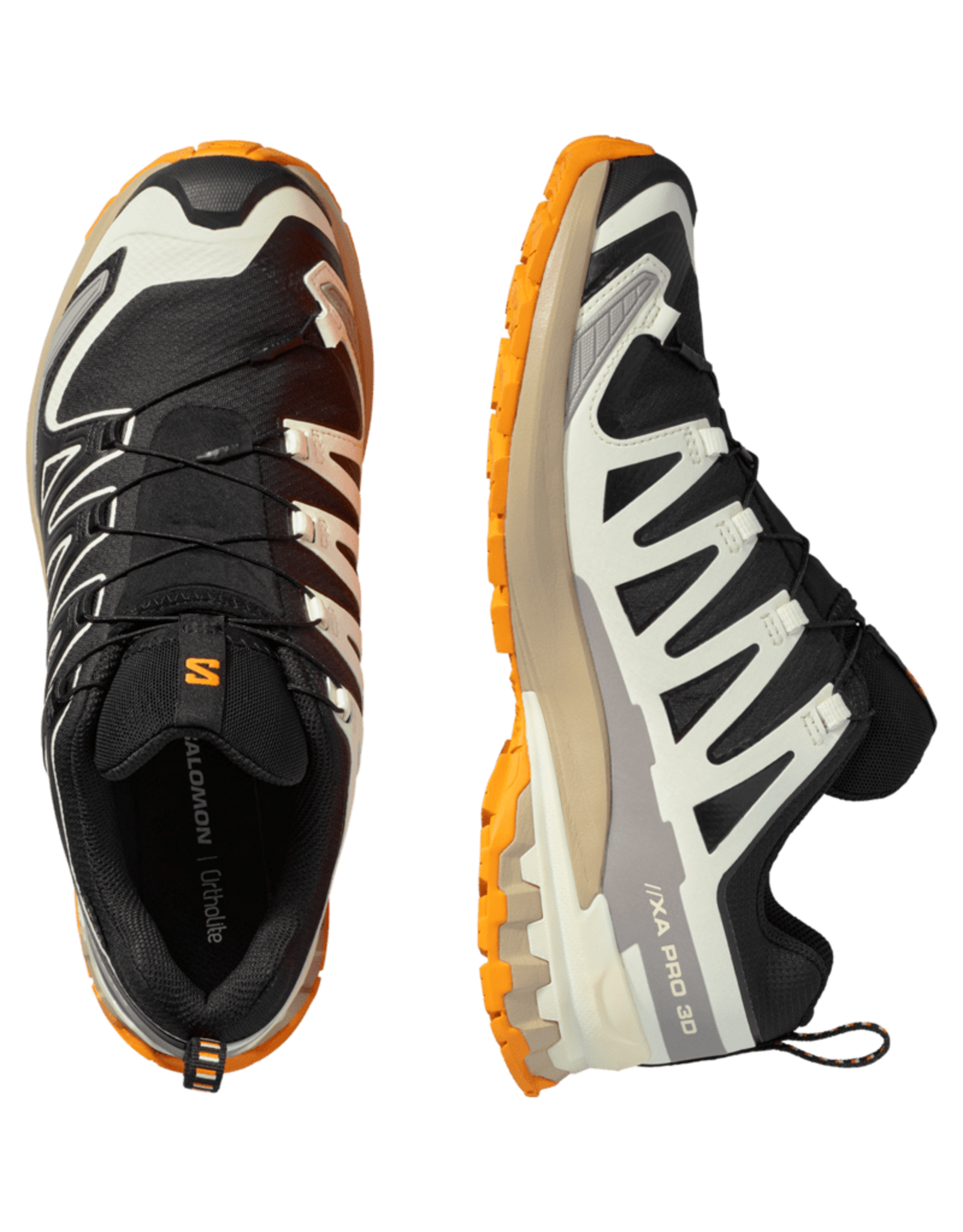 Salomon XA PRO 3D V9 GTX-Heren-Black / Vanilla Ice / Turmeric