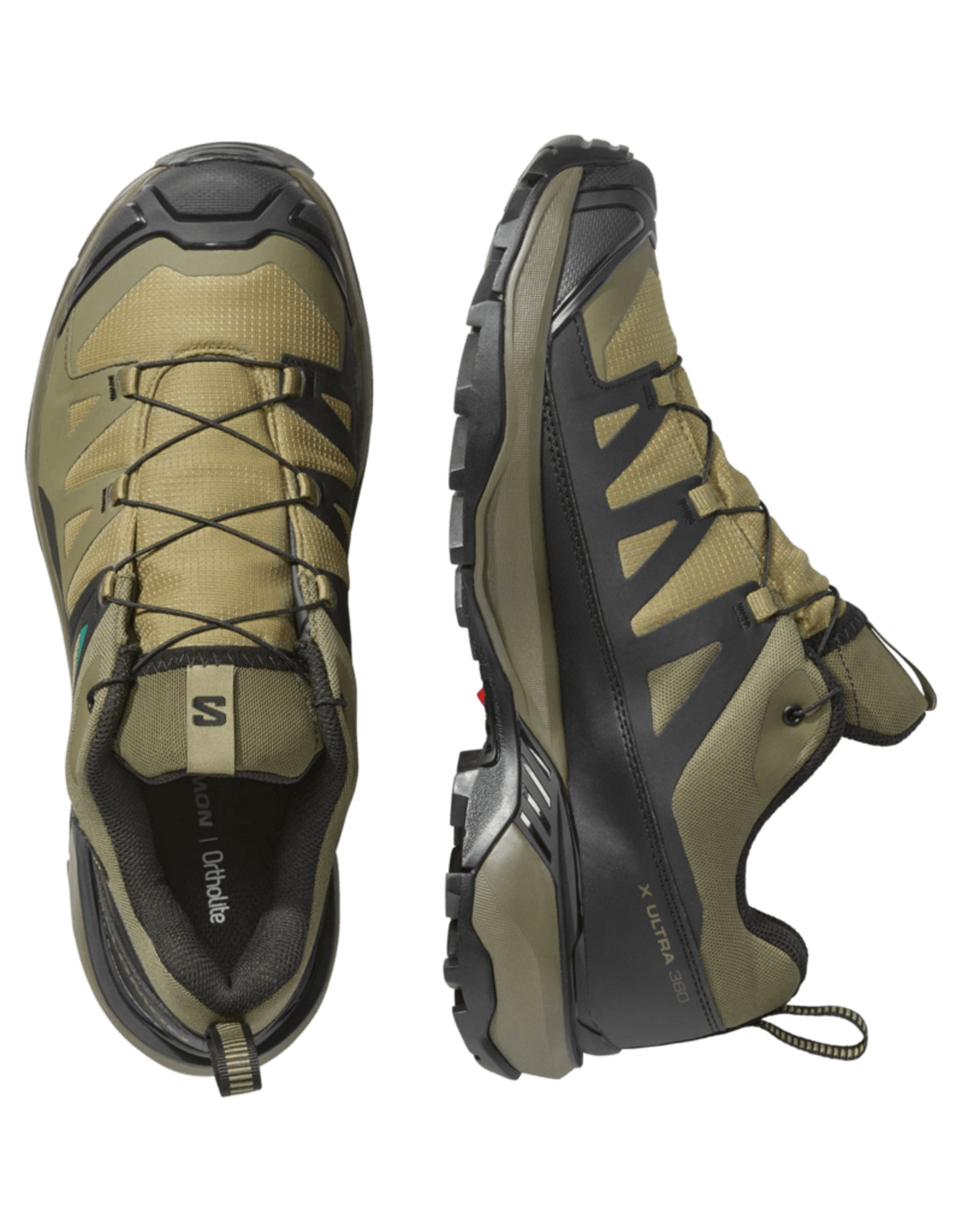 Salomon X ULTRA 360 GTX-Heren-Olive Night / Black / Martini Olive