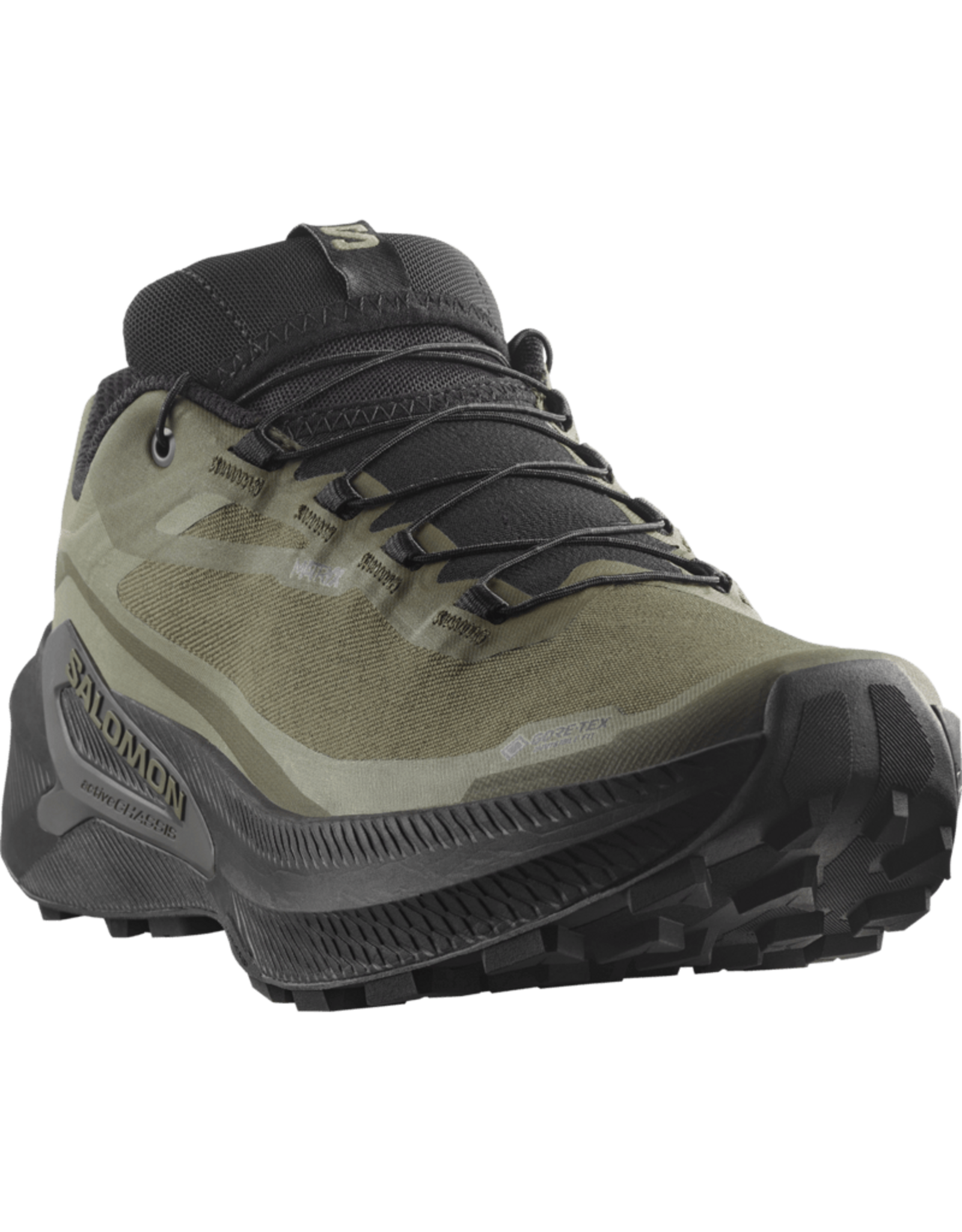 Salomon GENESIS 2 GTX-Heren-Grape Leaf / Black / Deep Lichen Green