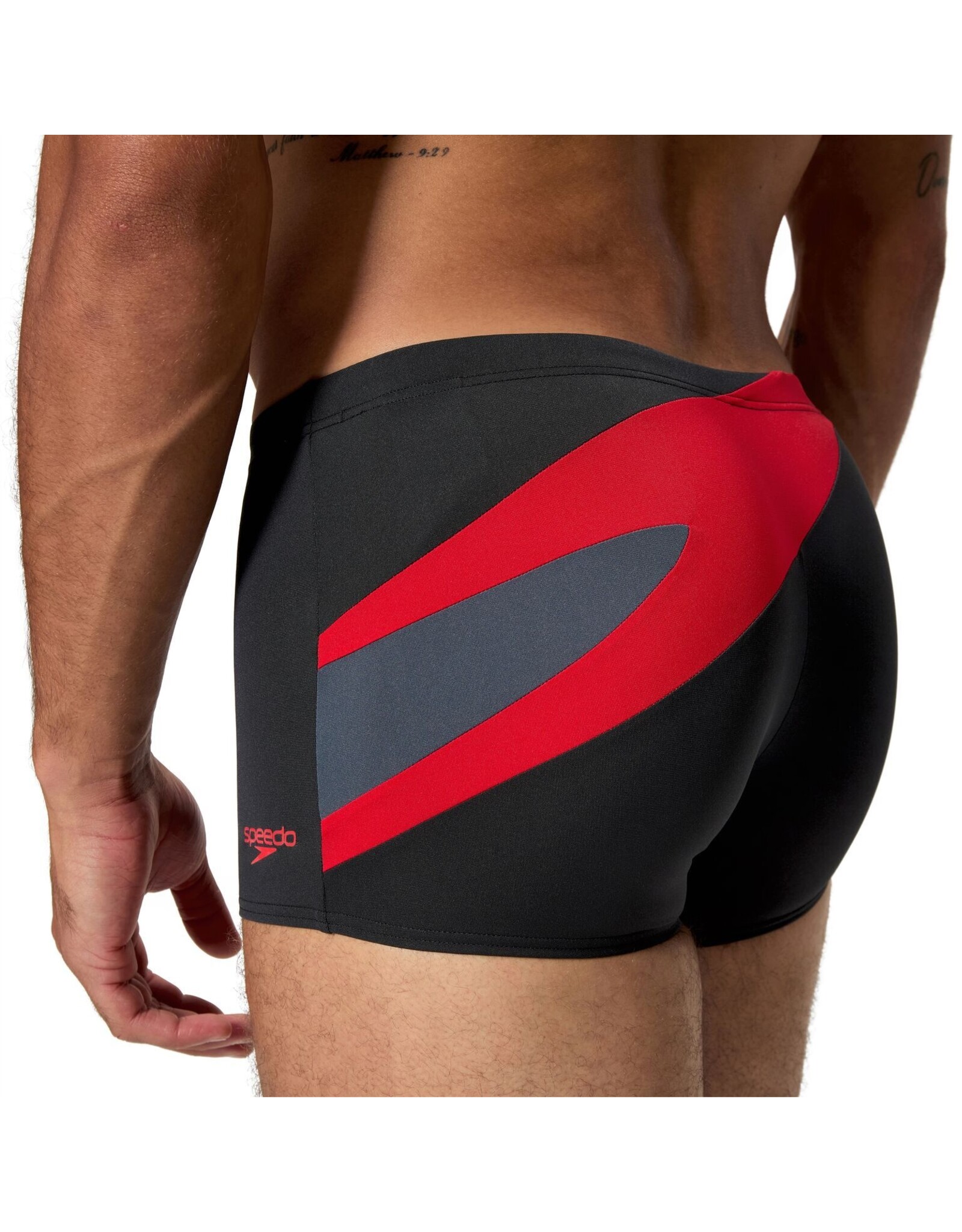 Speedo HYPERBOOM AQSH BLA/RED