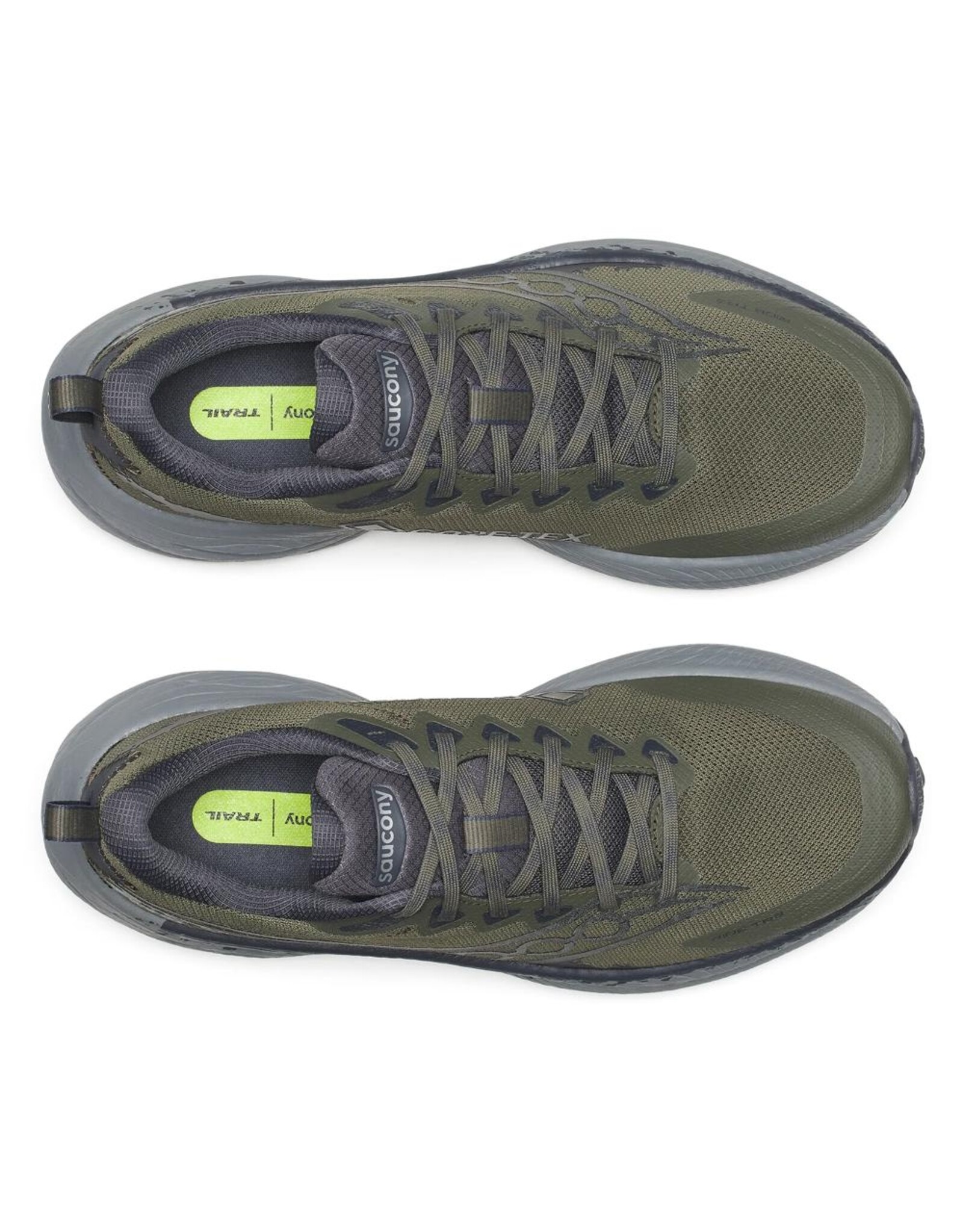 Saucony RIDE TR3 GTX-Heren-FATIGUE/EBONY