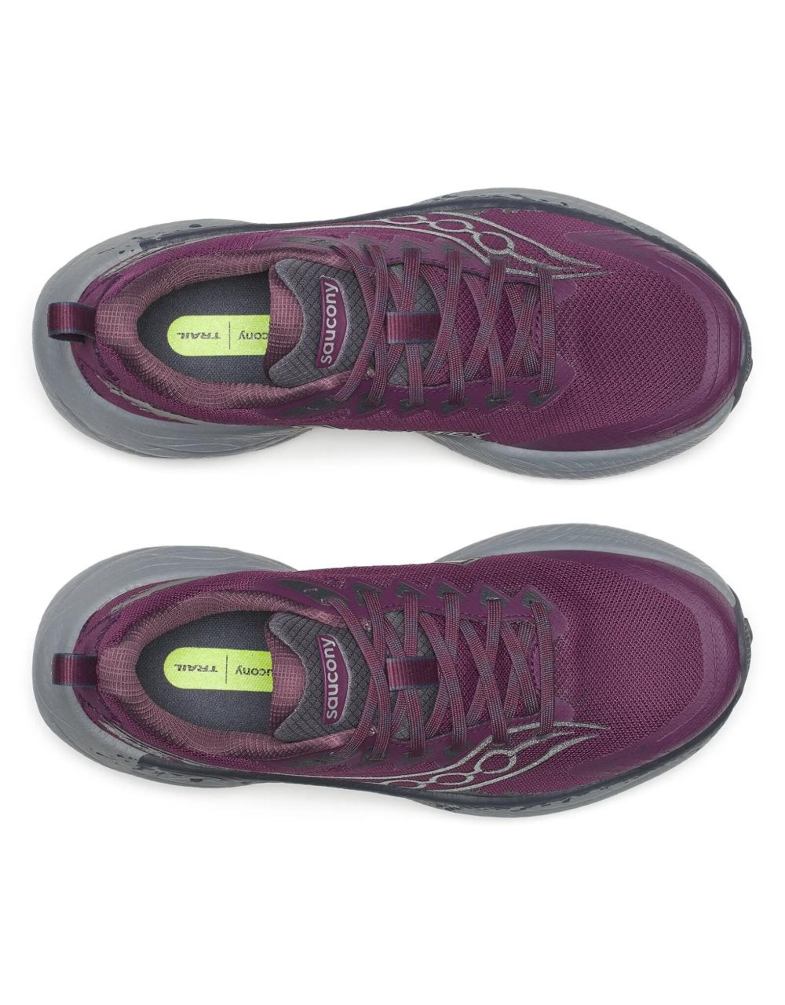 Saucony RIDE TR3 GTX-Dames-EGGPLANT/EBONY