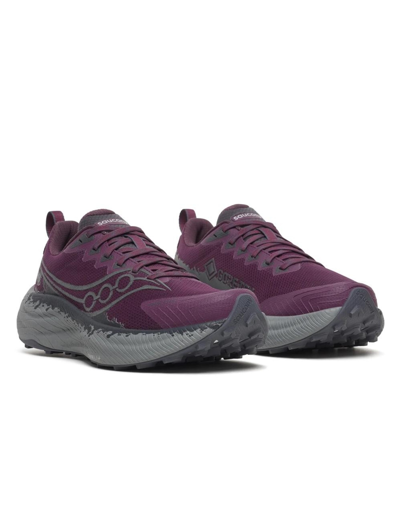 Saucony RIDE TR3 GTX-Dames-EGGPLANT/EBONY