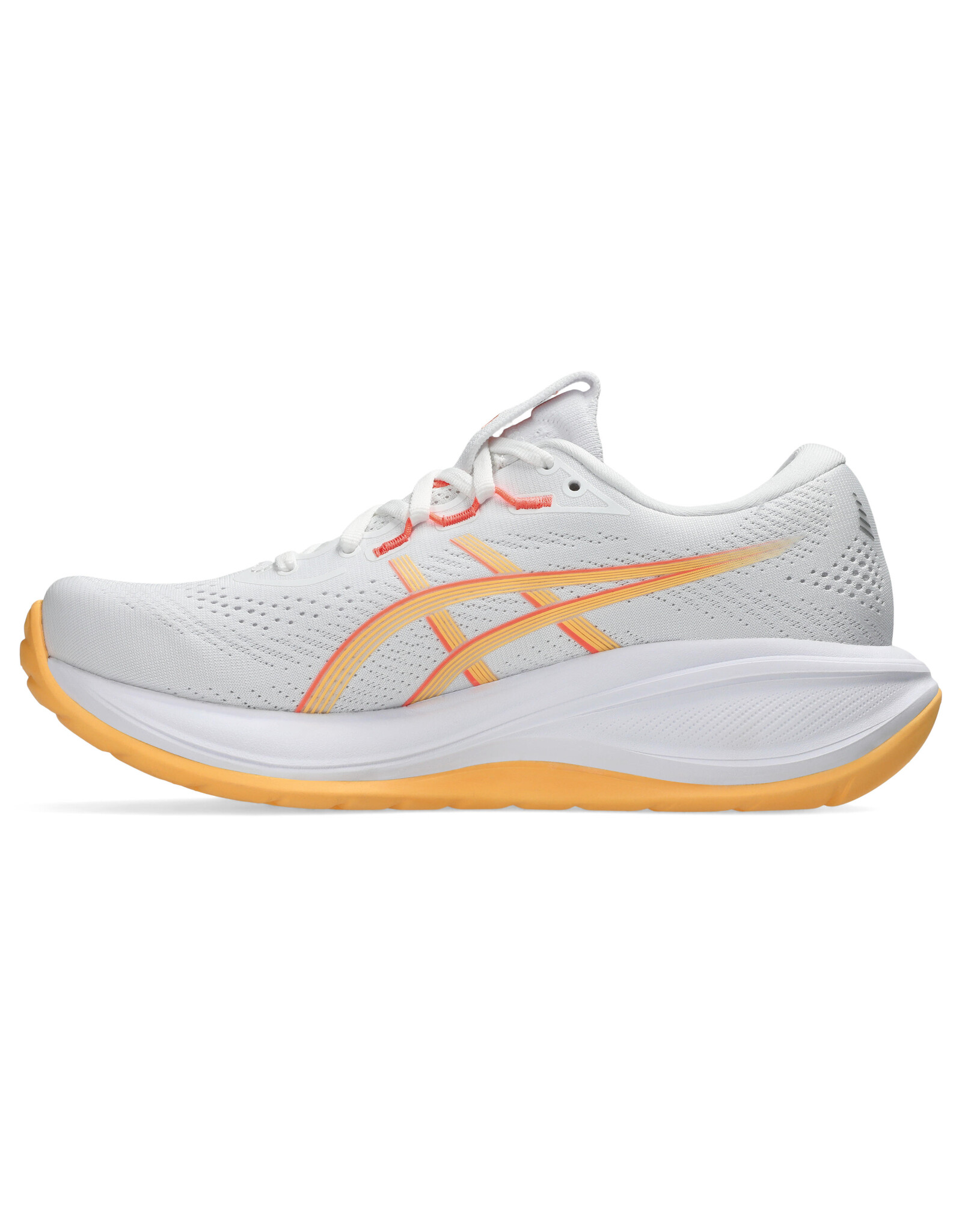 Asics GEL-CUMULUS 28-Dames-WHITE/ORANGE GLOW