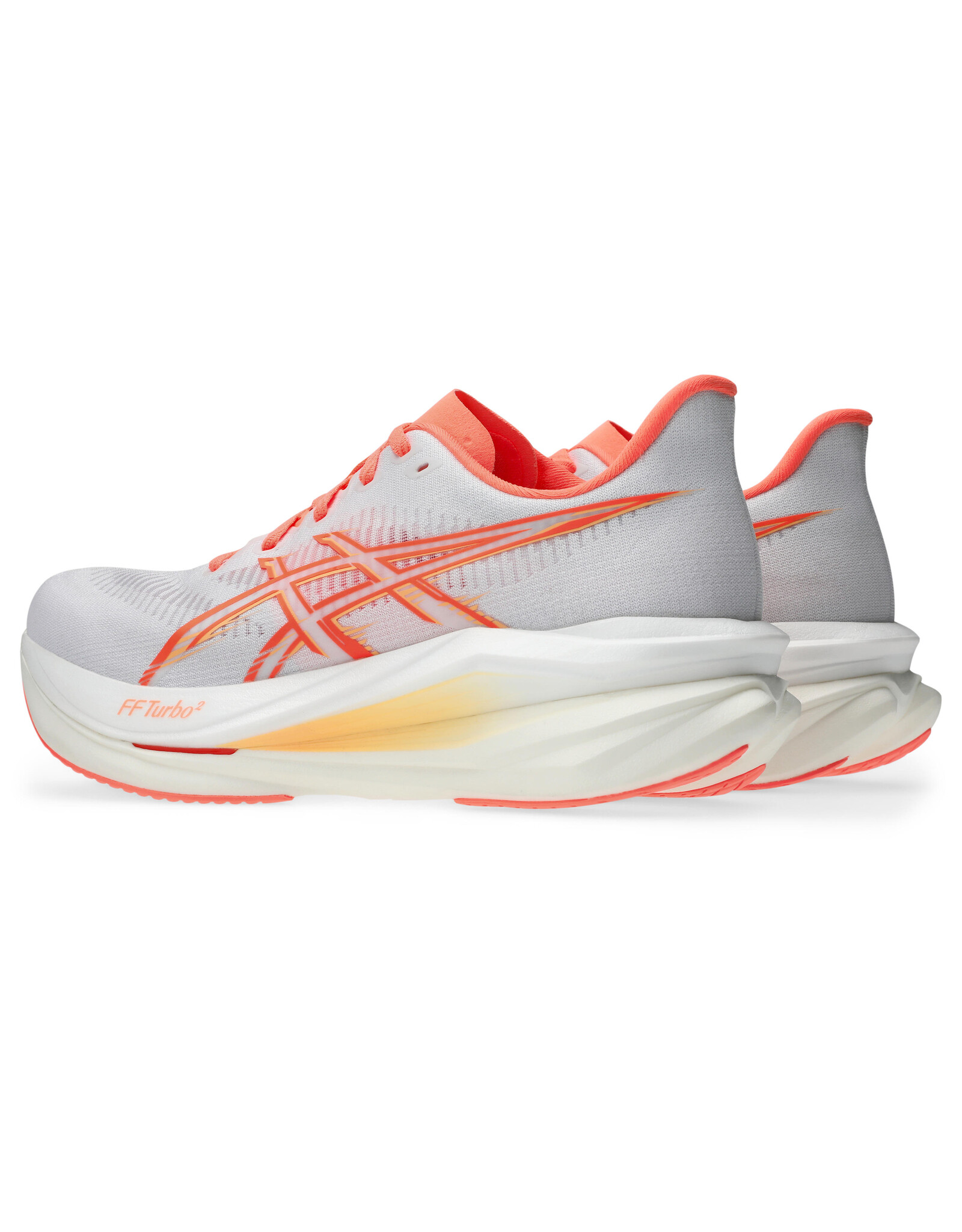 Asics SONICBLAST 2-Dames-WHITE/SUN CORAL