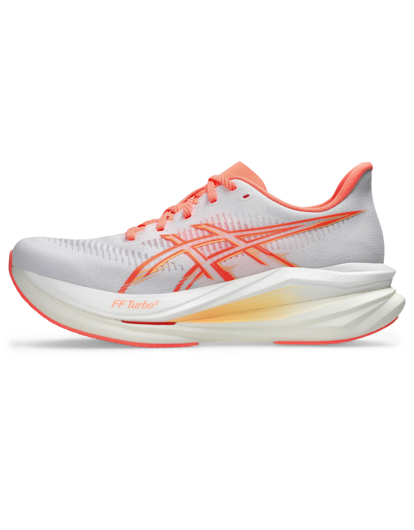 Asics SONICBLAST 2-Dames-WHITE/SUN CORAL