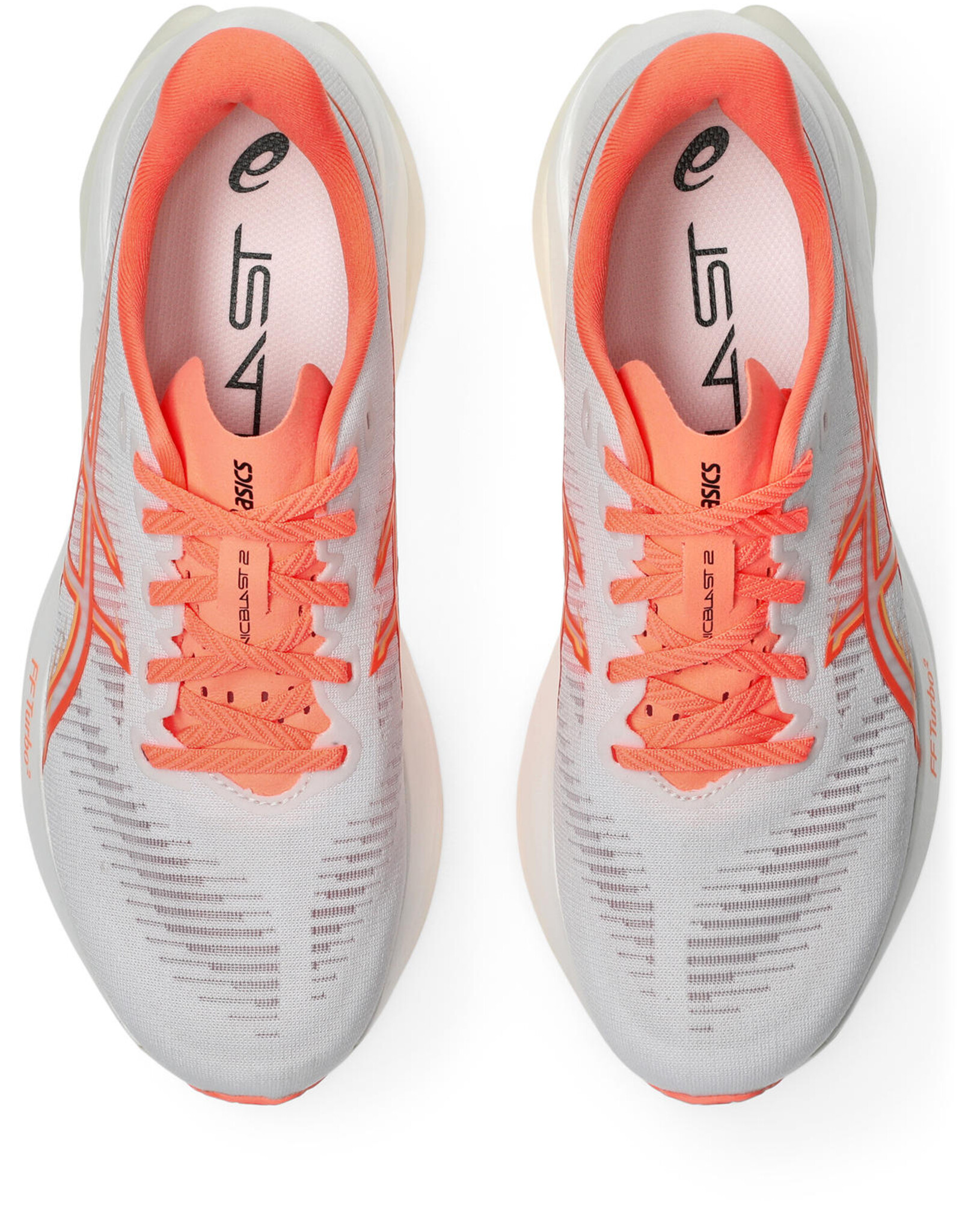 Asics SONICBLAST 2-Dames-WHITE/SUN CORAL