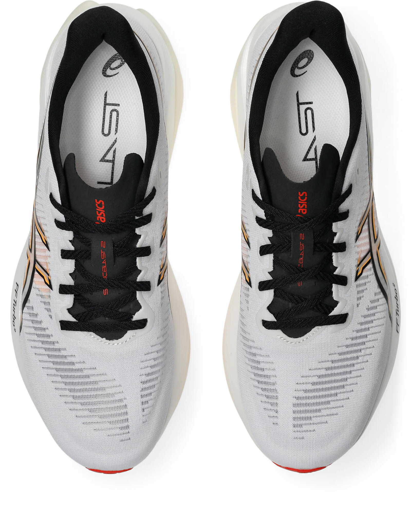 Asics SONICBLAST 2-Heren-WHITE/STADIUM ORANGE