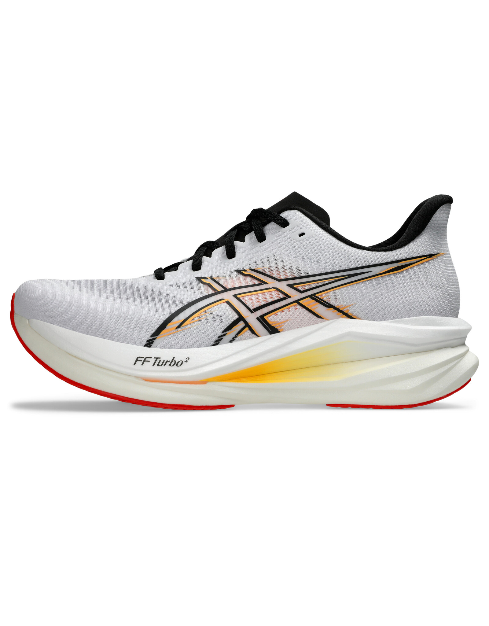 Asics SONICBLAST 2-Heren-WHITE/STADIUM ORANGE