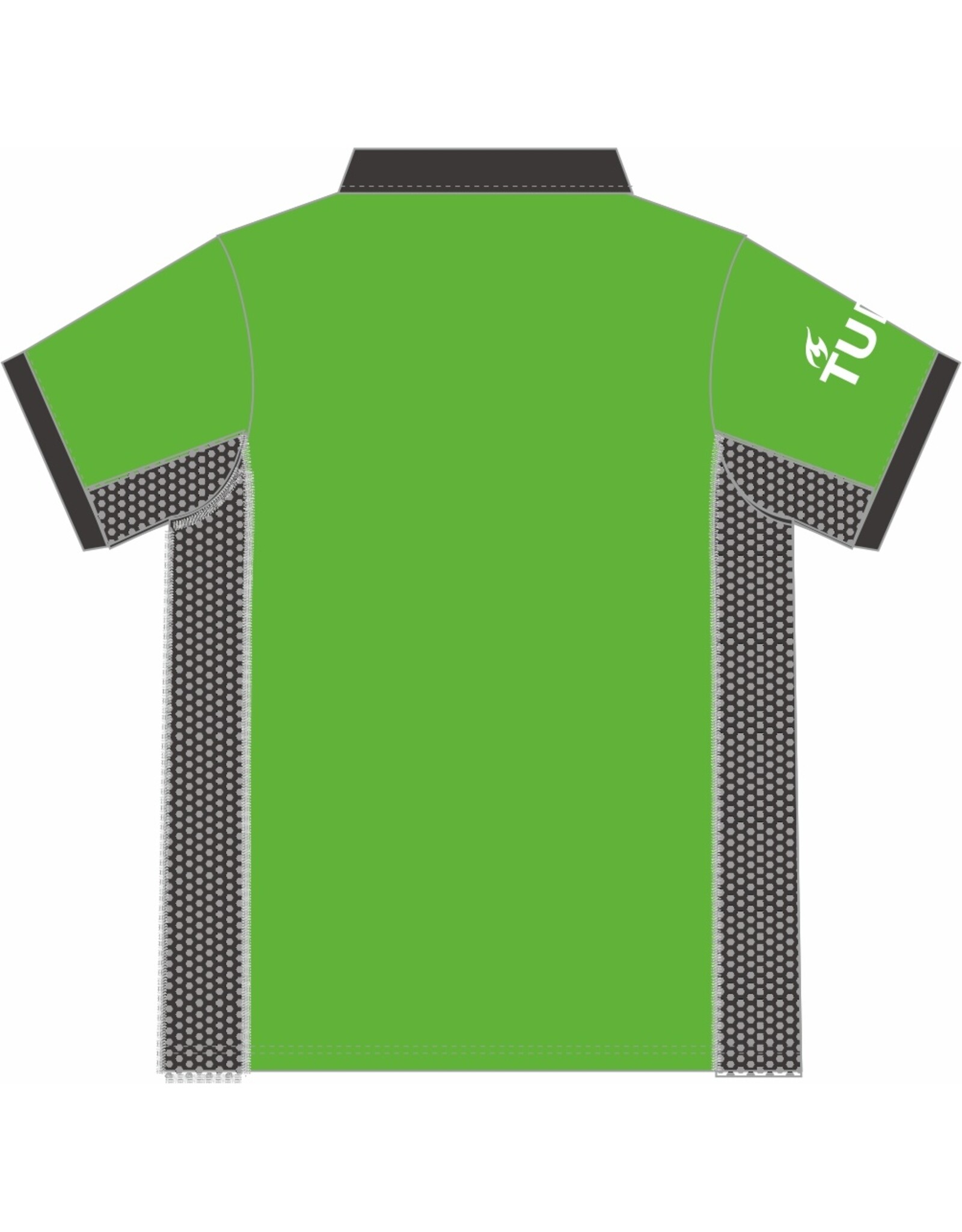 The Indian Maharadja Men Tech Tee Scoop-grn