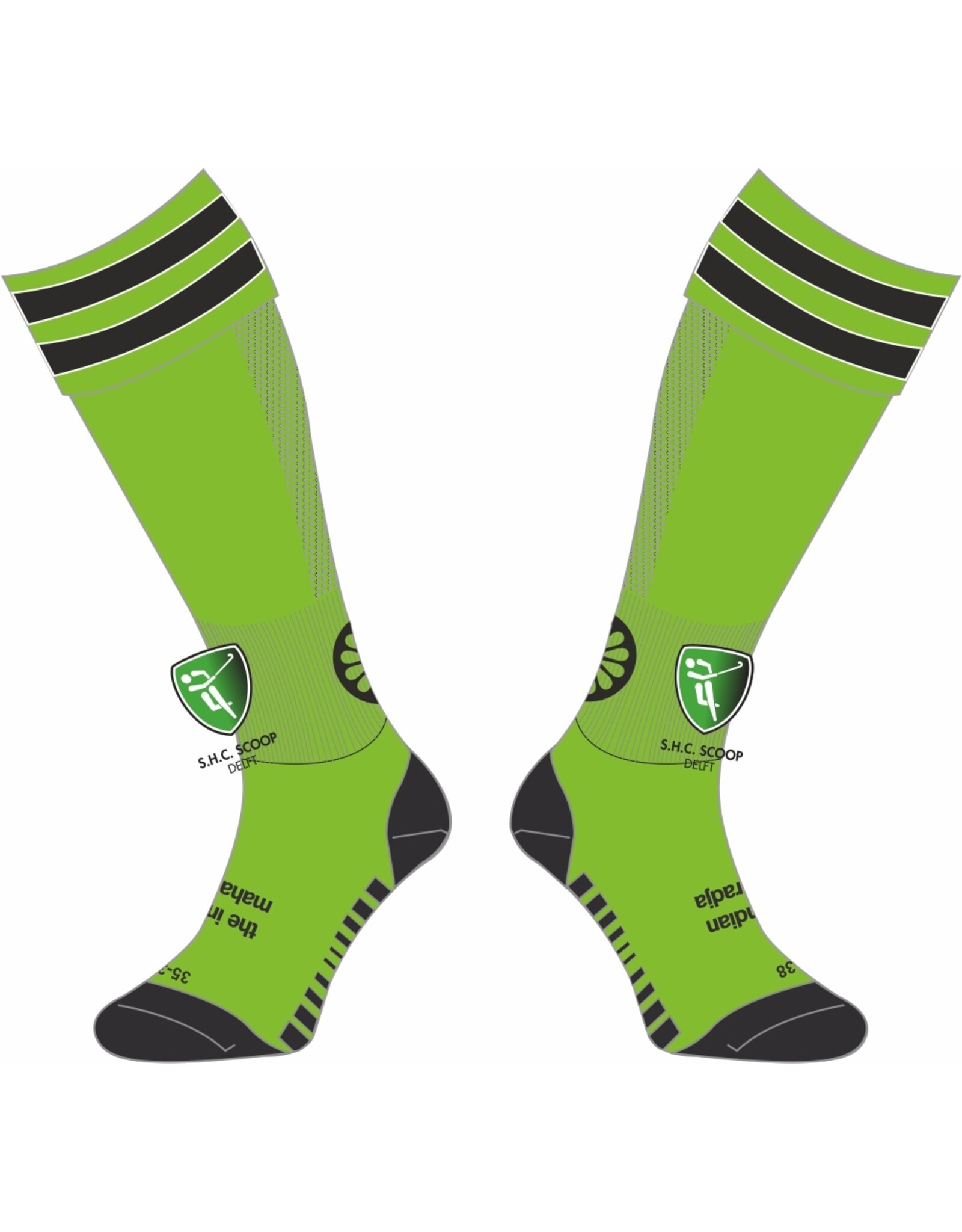 The Indian Maharadja Tech Kneehigh Scoop-green