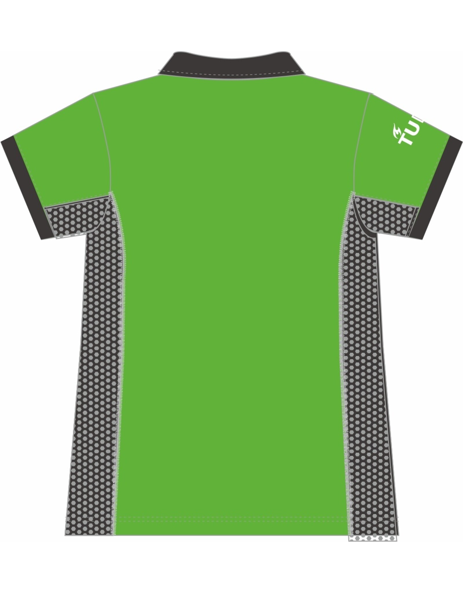 The Indian Maharadja Women Tech Tee Scoop-grn