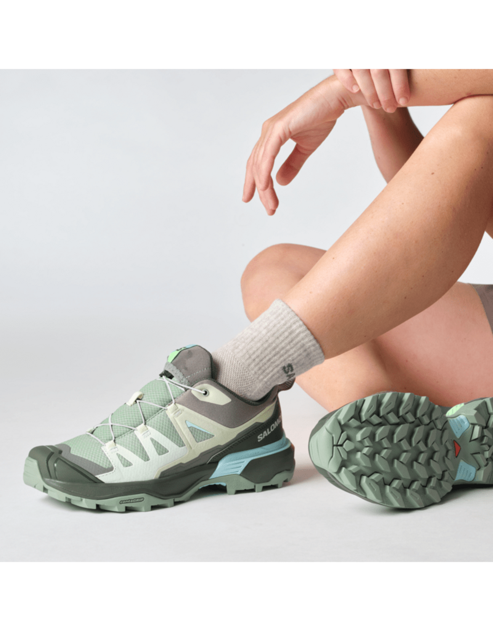 Salomon X ULTRA 360-Dames-Green Milieu / Urban Chic