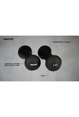 Avento Handgewicht Set • Bone - 2x 3 kg •