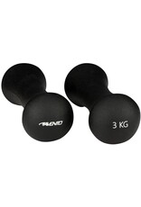 Avento Handgewicht Set • Bone - 2x 3 kg •