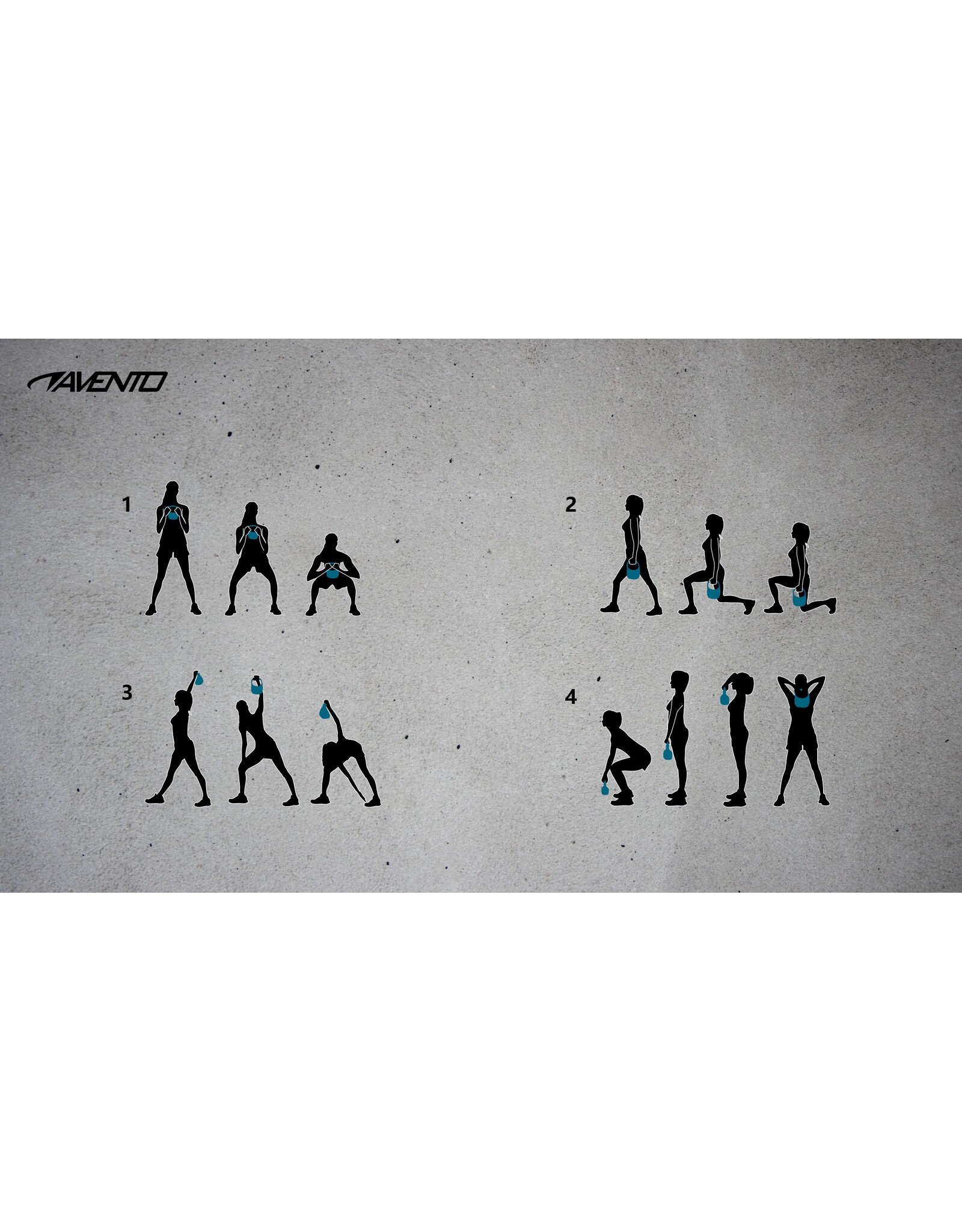 Avento Kettlebell • 8 kg •