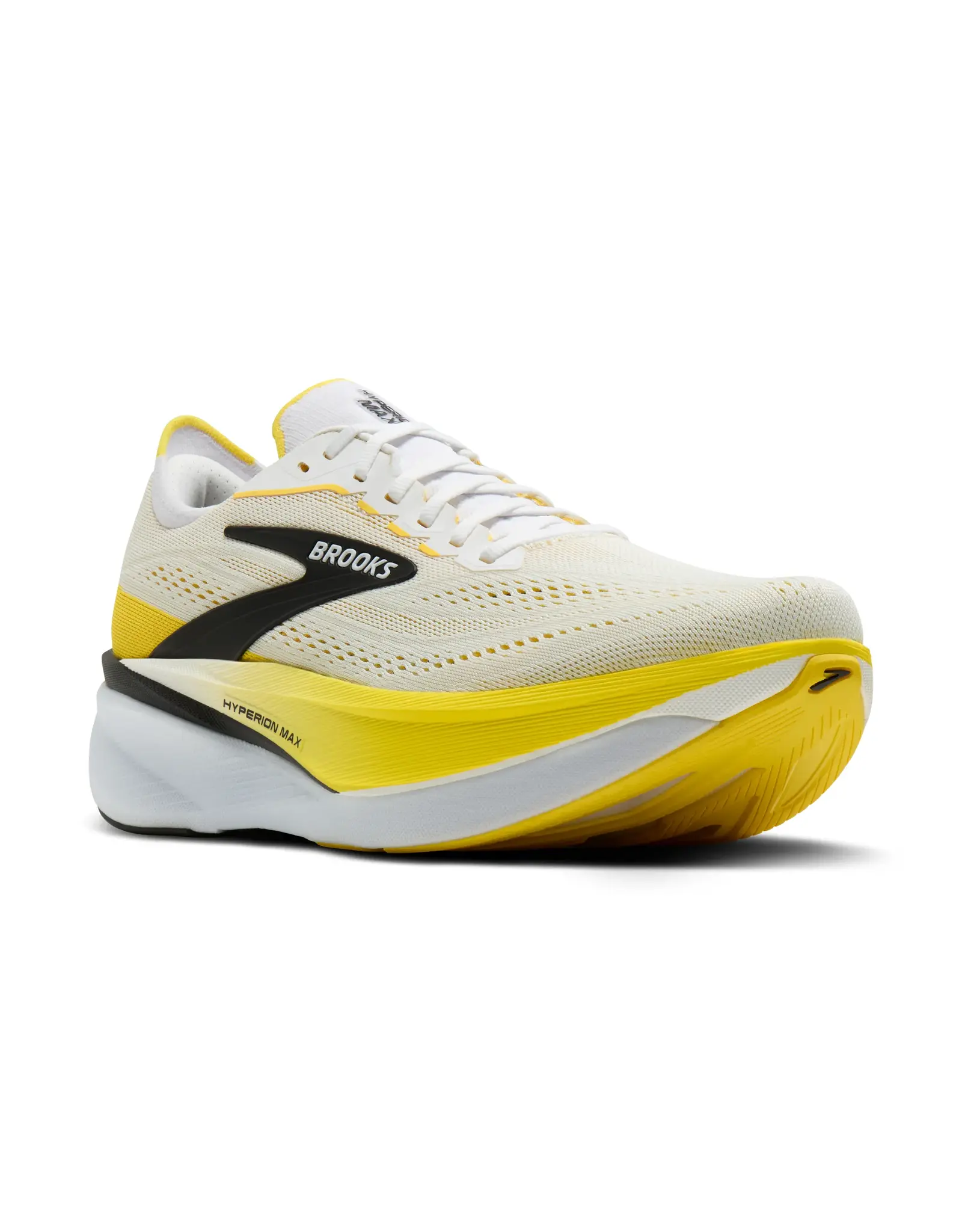 Brooks Hyperion Max 4-Heren-White/Cyber Yellow/Black
