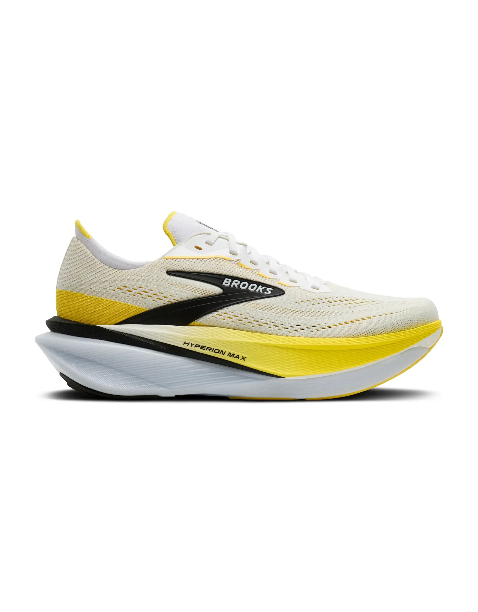 Brooks Hyperion Max 4-Heren-White/Cyber Yellow/Black