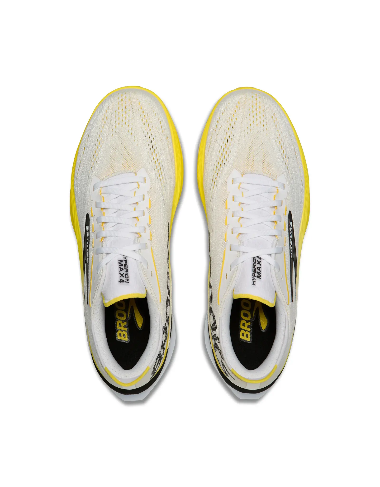 Brooks Hyperion Max 4-Heren-White/Cyber Yellow/Black