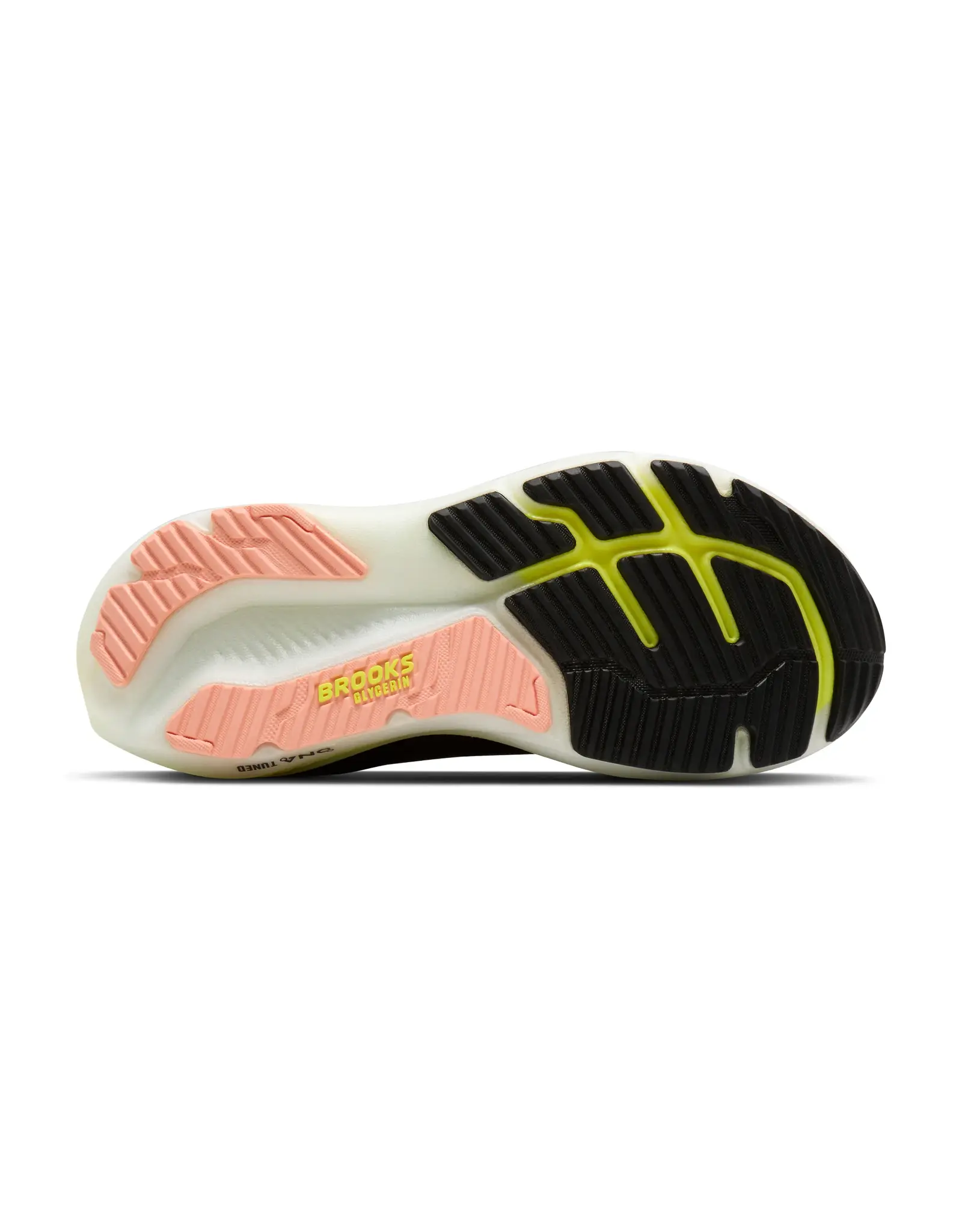 Brooks Glycerin 23-Dames-Black/Peach/Nightlife